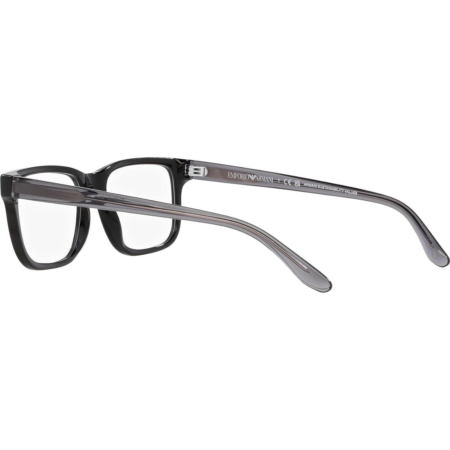 Gafas de sol rectangulares Emporio Armani EA3218F para hombre
