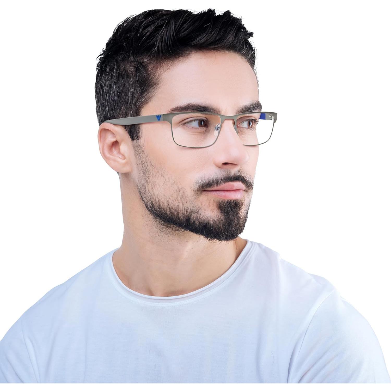 Gafas de sol Emporio Armani EA1105 Rectangulares Hombres