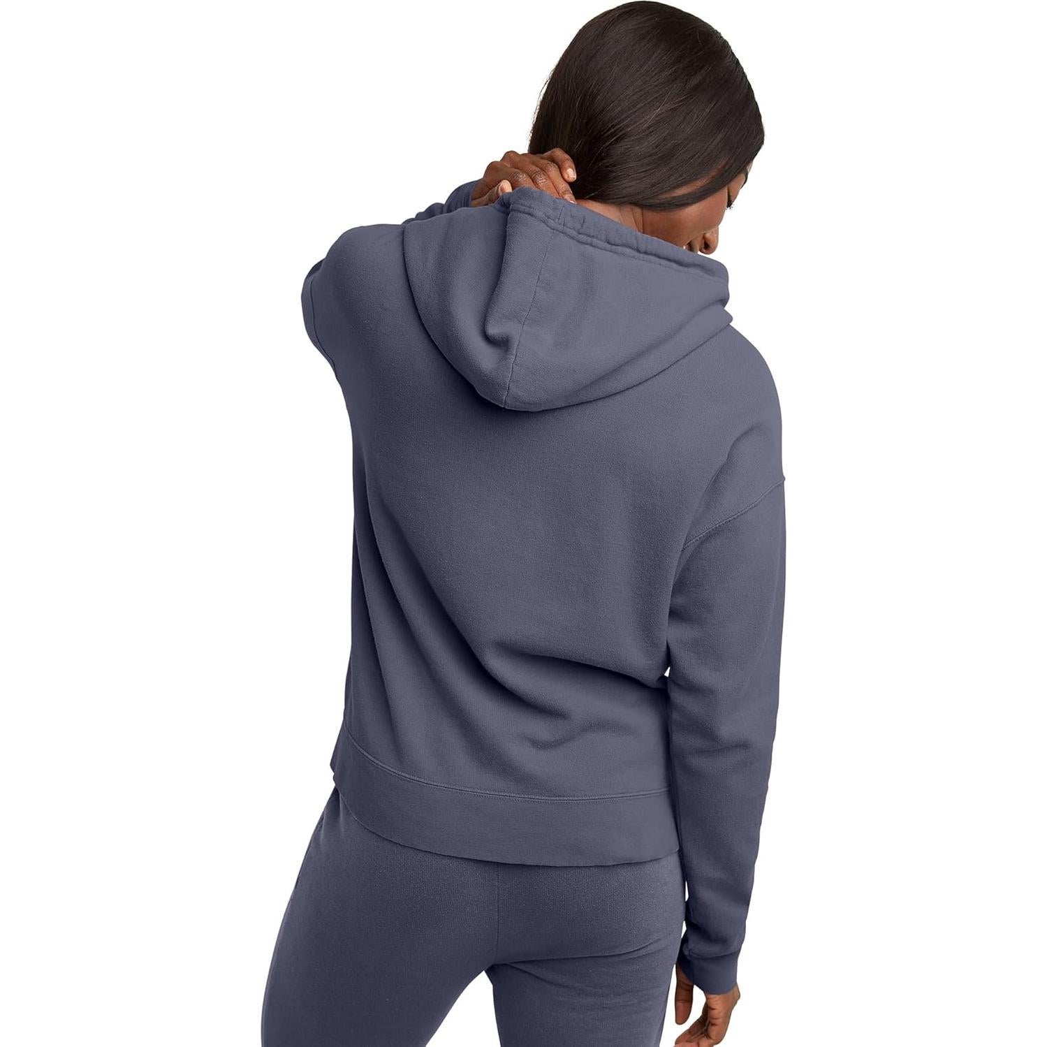 Sudadera con capucha Hanes para mujer, felpa cómoda