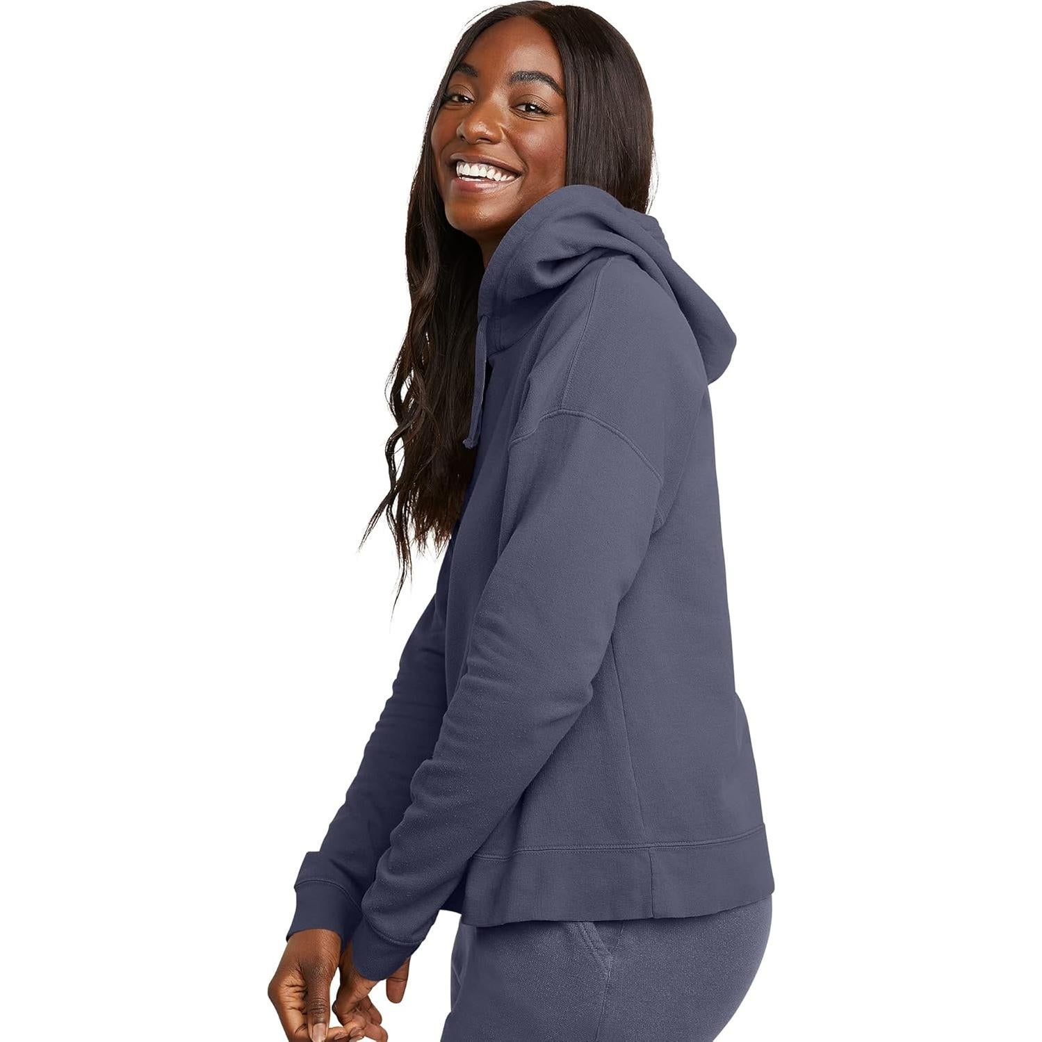 Sudadera con capucha Hanes para mujer, felpa cómoda