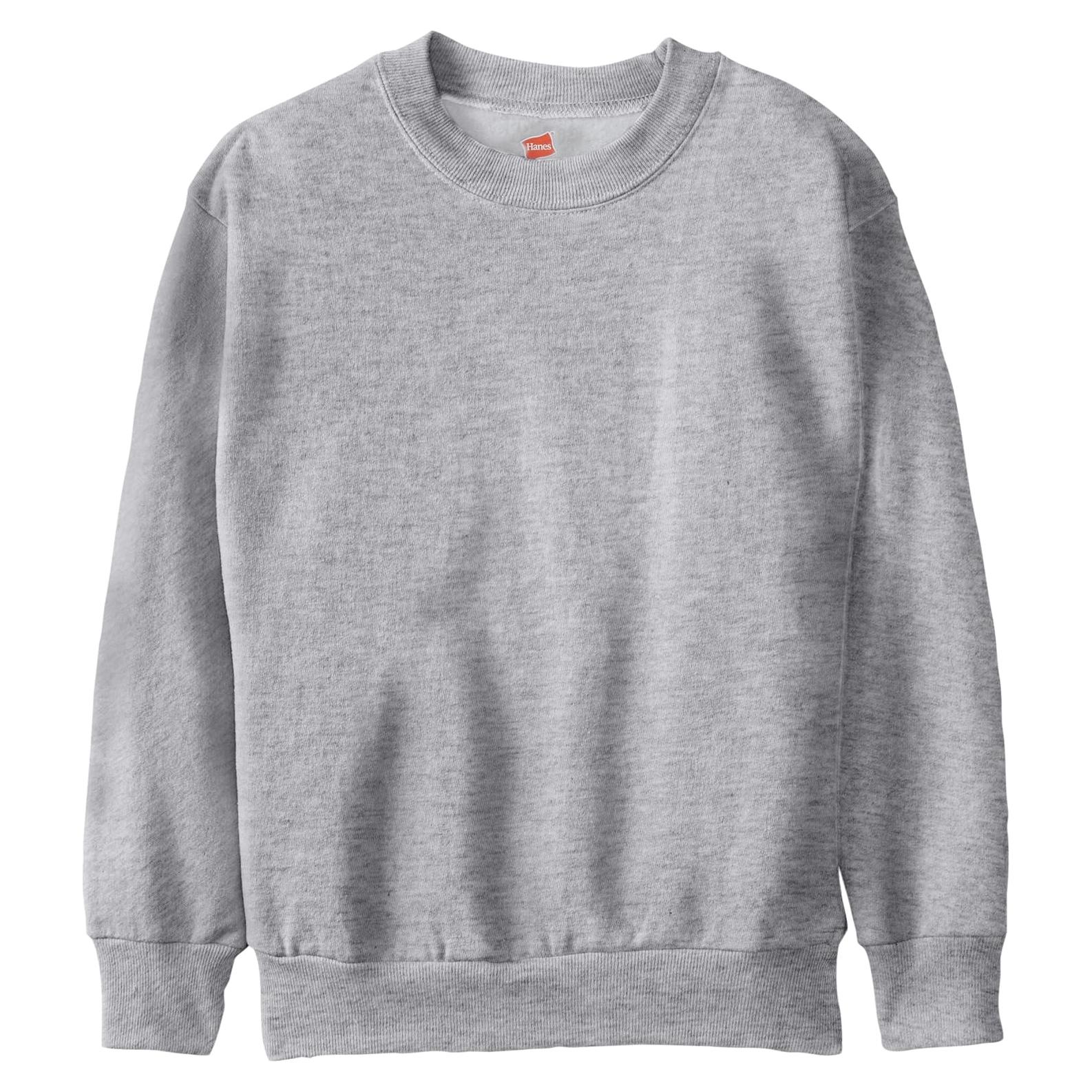 Sudadera EcoSmart Hanes Niños X-Large Cuello Redondo