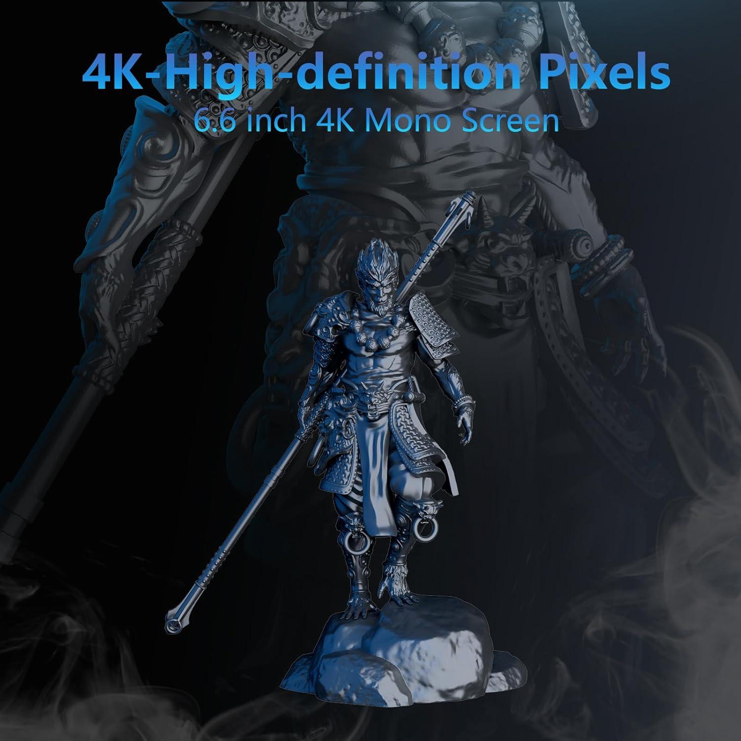 Impresora 3D de Resina OLAPRIN KG406 Pro Max 4K 145x90x150mm