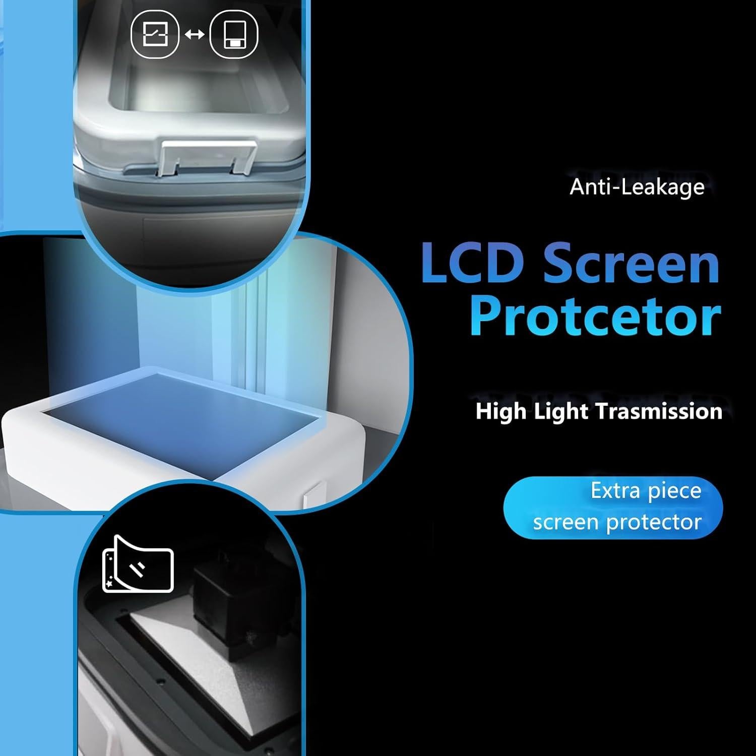 Impresora 3D de Resina OLAPRIN KG406 Pro Max 4K 145x90x150mm