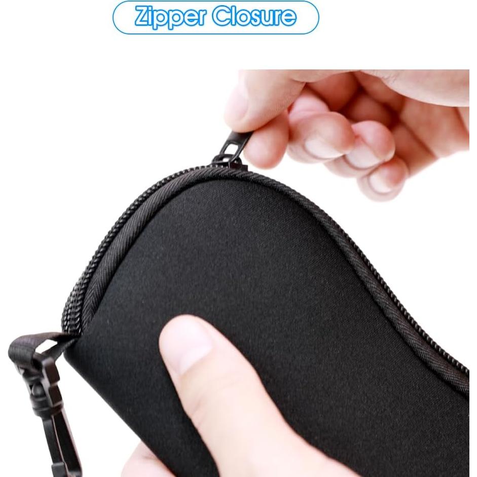 Estuche Kawaii para Gafas PERFECTSIGHT Neopreno Negro