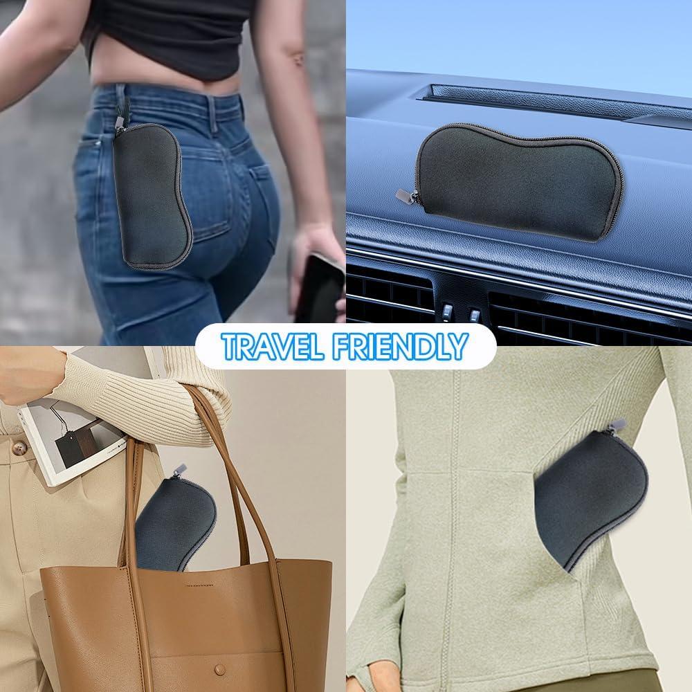 Estuche Kawaii para Gafas PERFECTSIGHT Neopreno Negro