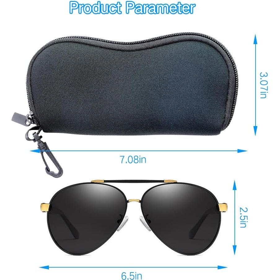 Estuche Kawaii para Gafas PERFECTSIGHT Neopreno Negro