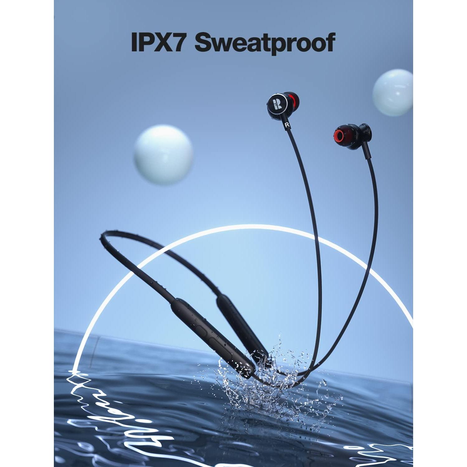 Auriculares Bluetooth Rythflo WH01 Inalámbricos IPX7 30h