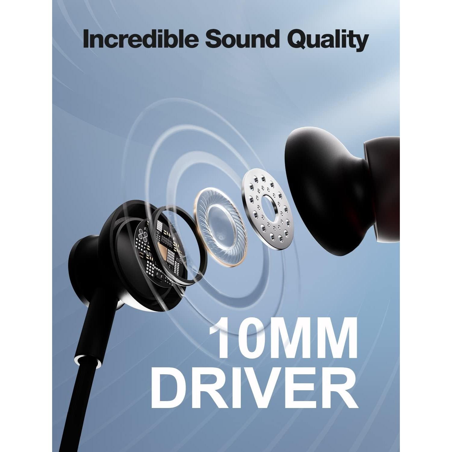 Auriculares Bluetooth Rythflo WH01 Inalámbricos IPX7 30h