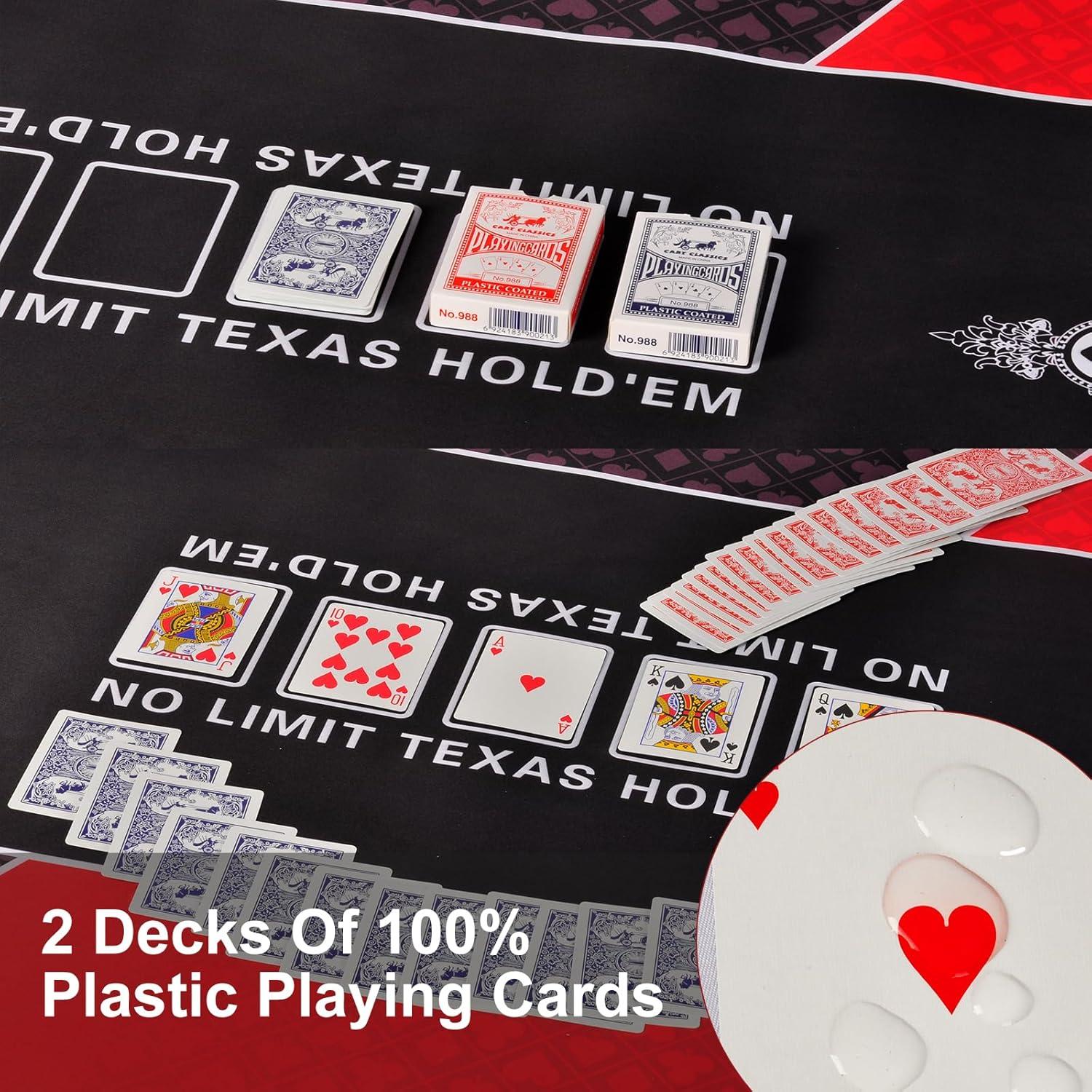 Set de Fichas de Póker CONTINUE 500 Fichas 40mm