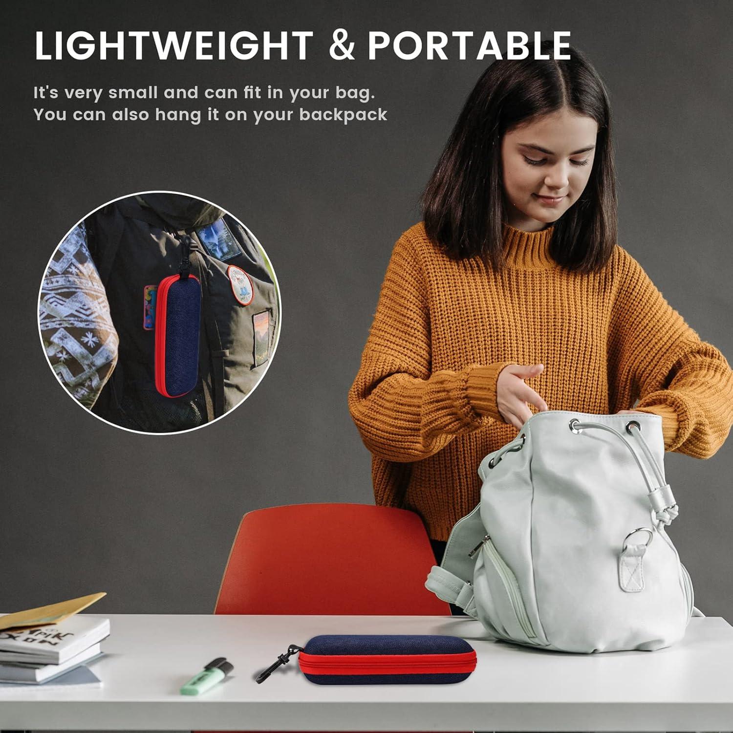 Estuche de Gafas Portátil Molshine Mezclilla 3 Piezas