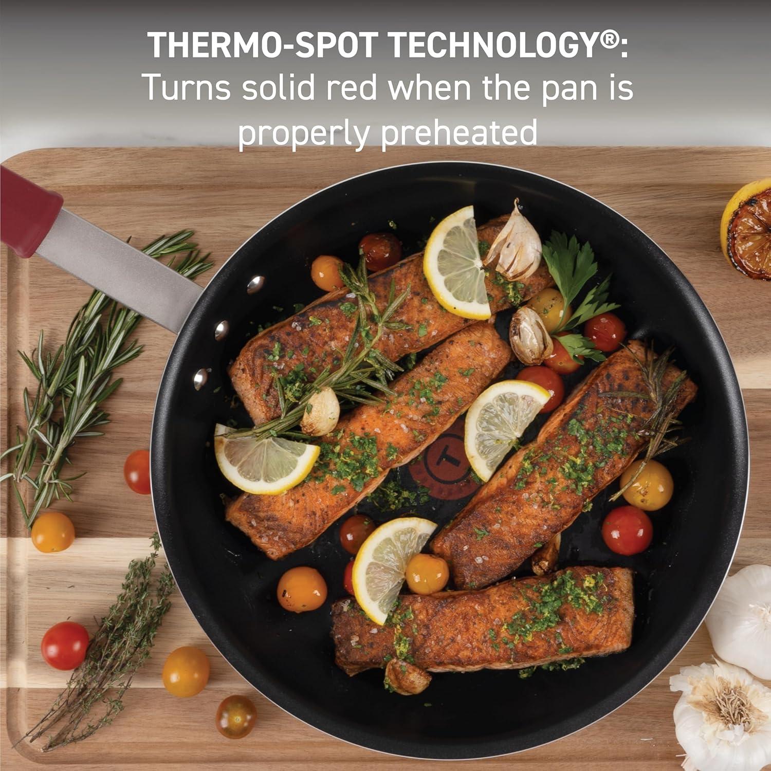 Juego de Utensilios de Cocina T-Fal 8 Piezas Antiadherente