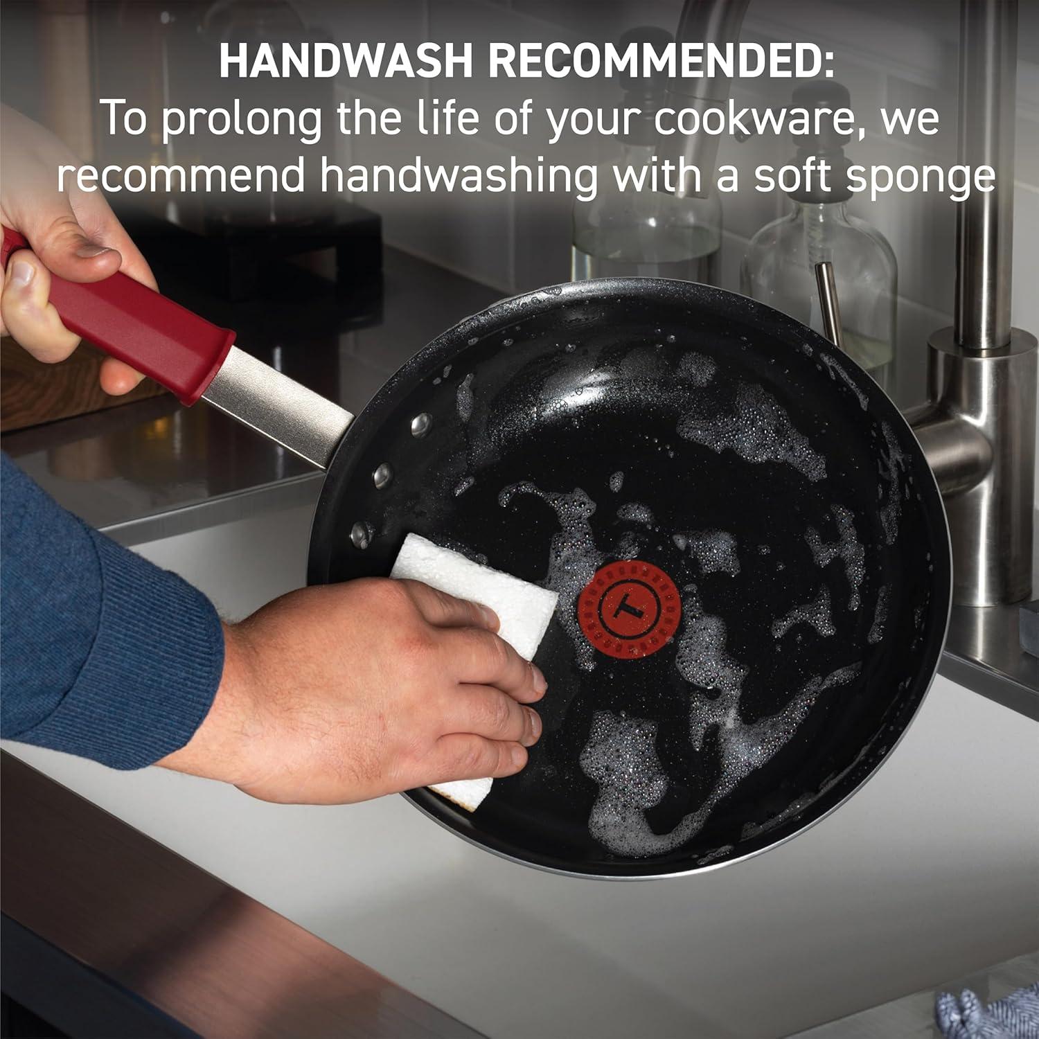 Juego de Utensilios de Cocina T-Fal 8 Piezas Antiadherente