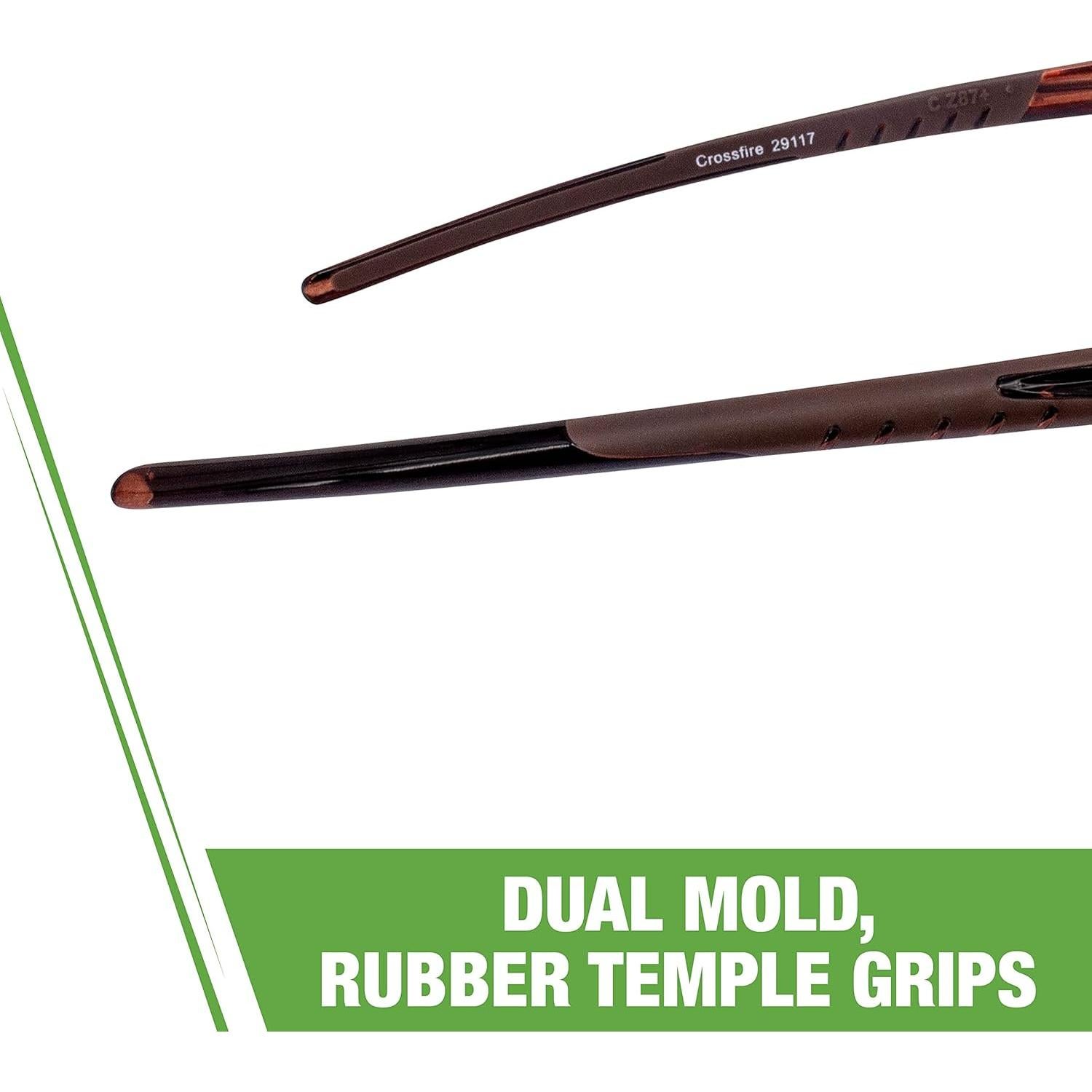 Gafas de Seguridad Crossfire ES5, Lente Espejo Marrón