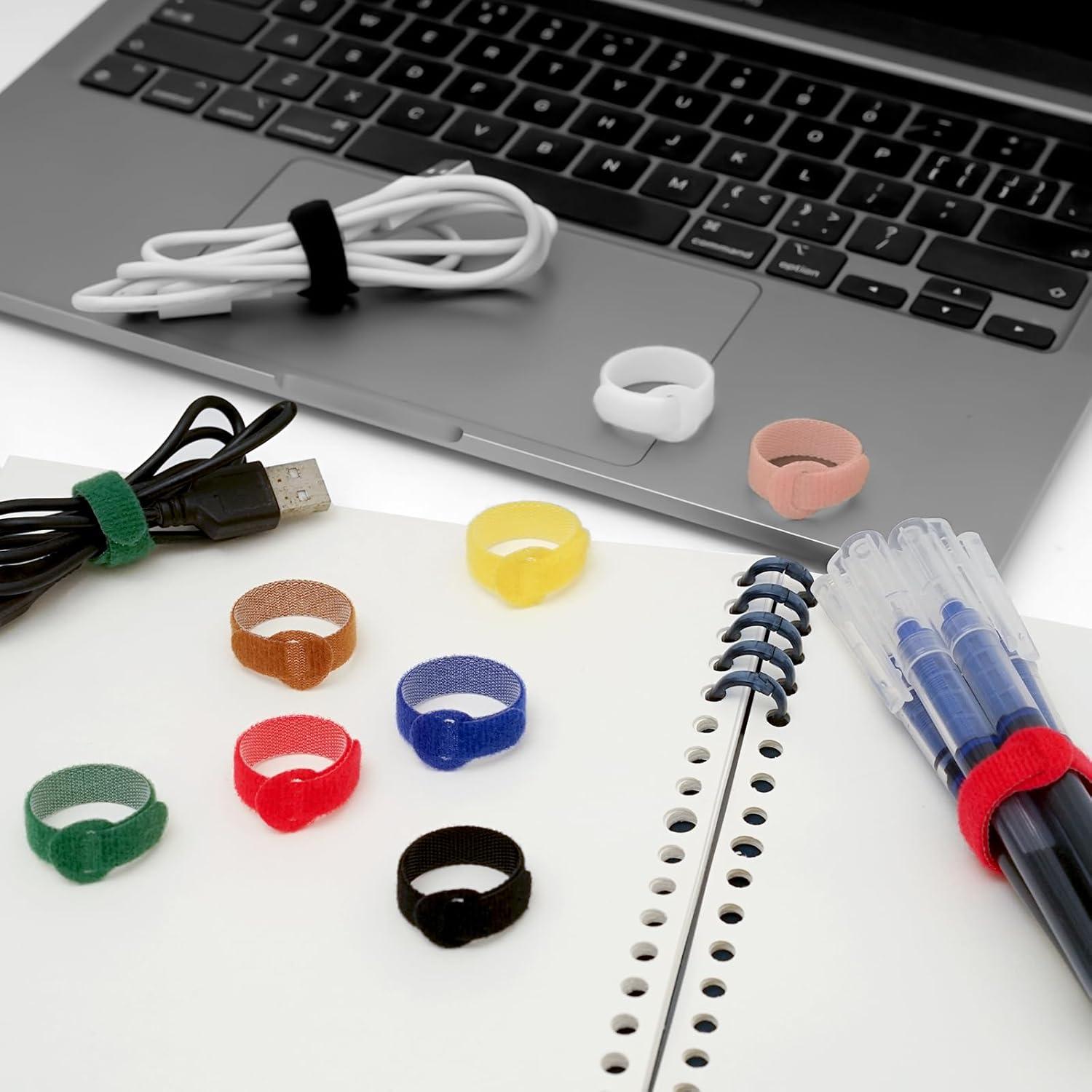 150 Sujetacables Reutilizables HAVE ME TD Multicolor 4-10 cm