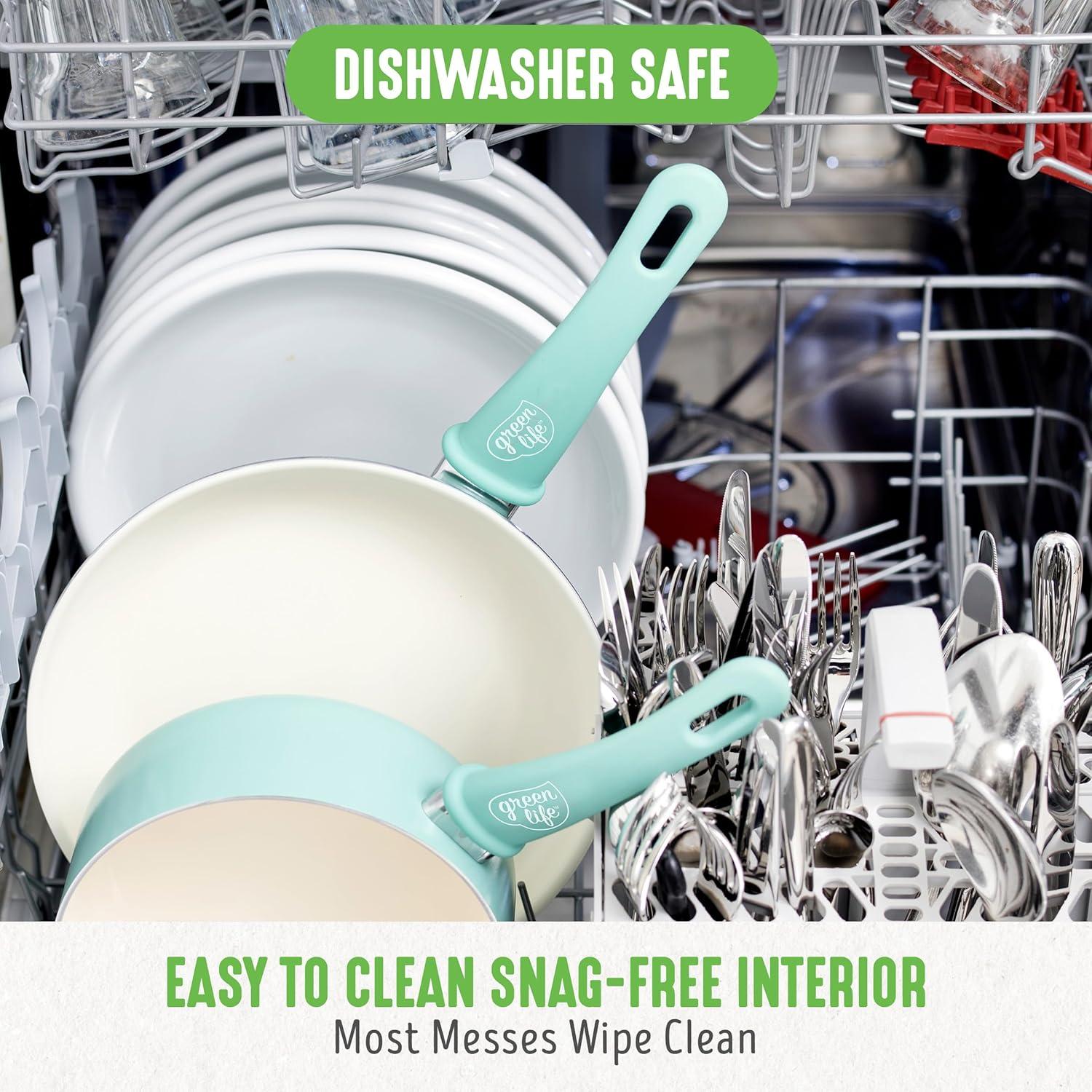 Juego de Utensilios de Cocina GreenLife 16 Piezas Cerámica