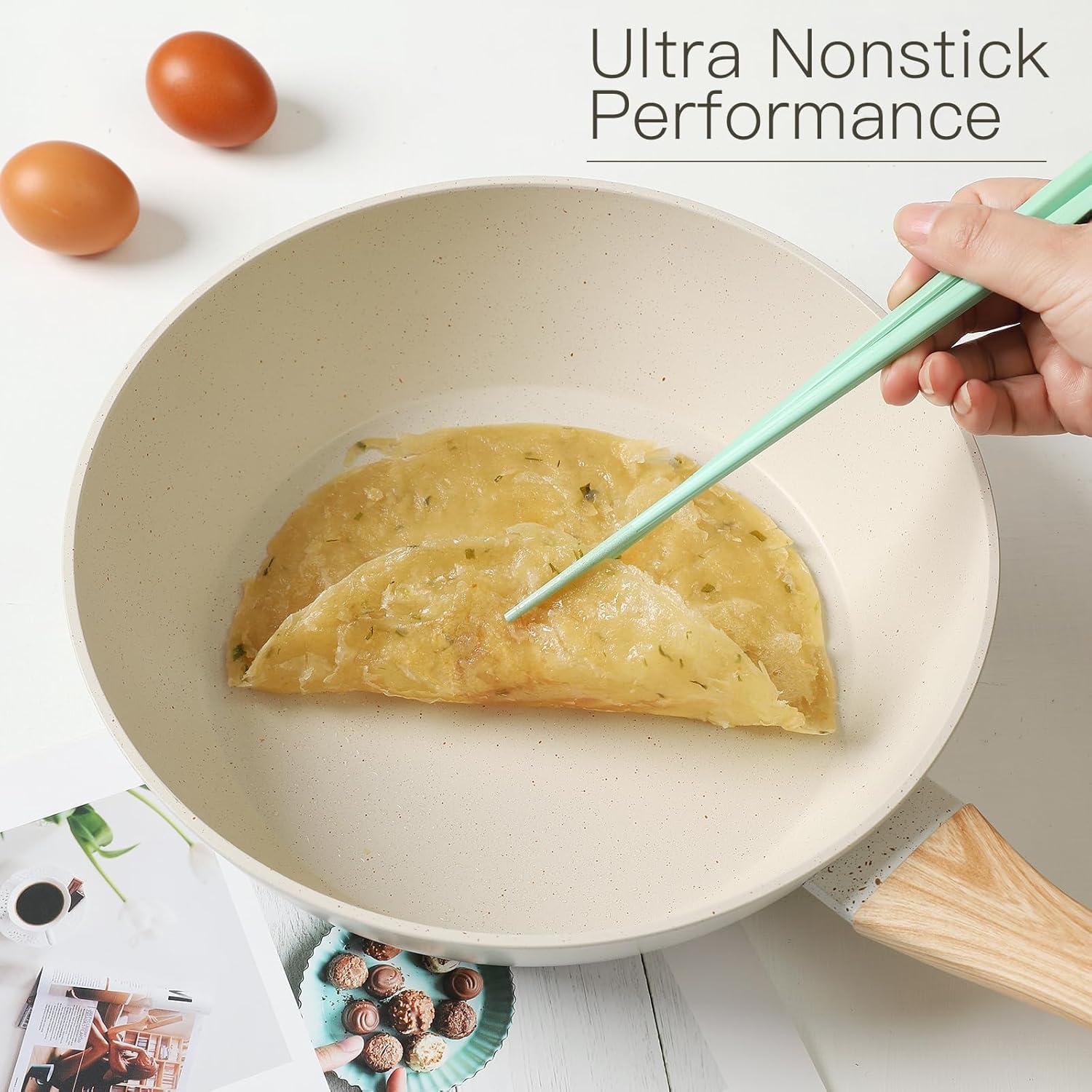 Juego de Ollas y Sartenes Anymark 16 Piezas Antiadherente