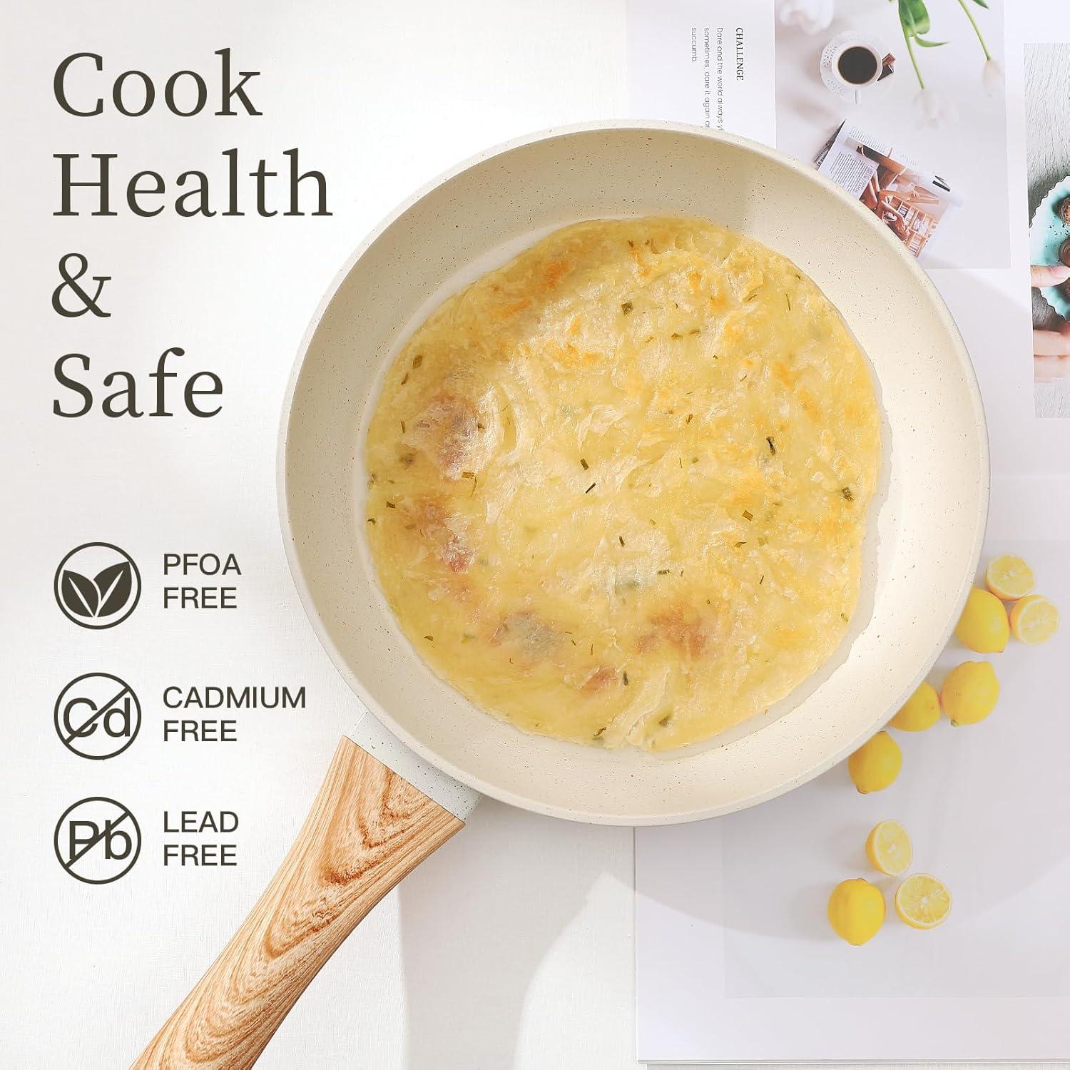 Juego de Ollas y Sartenes Anymark 16 Piezas Antiadherente