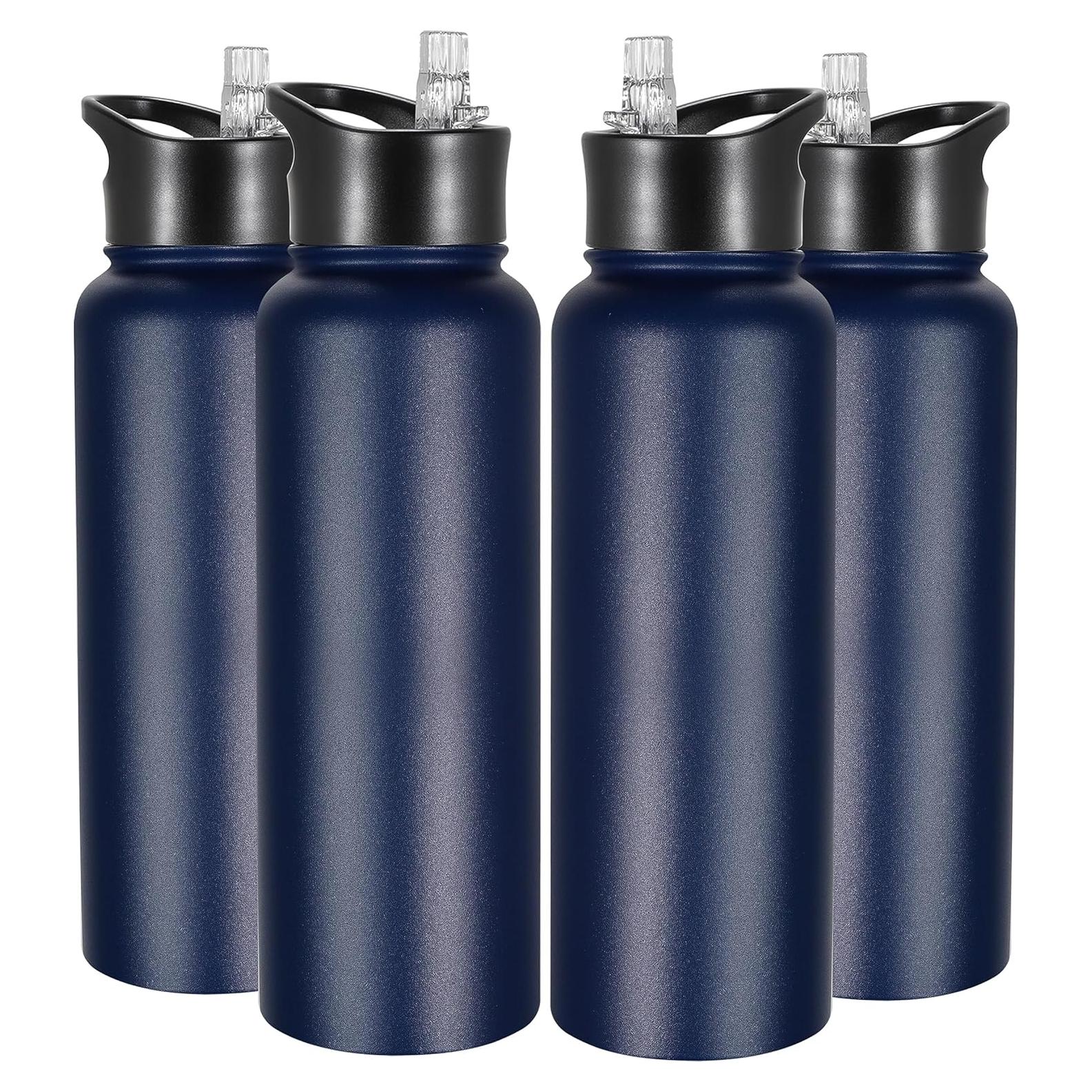 Botella de Agua Aislada VEGOND 1.18L 4 Piezas Doble Pared