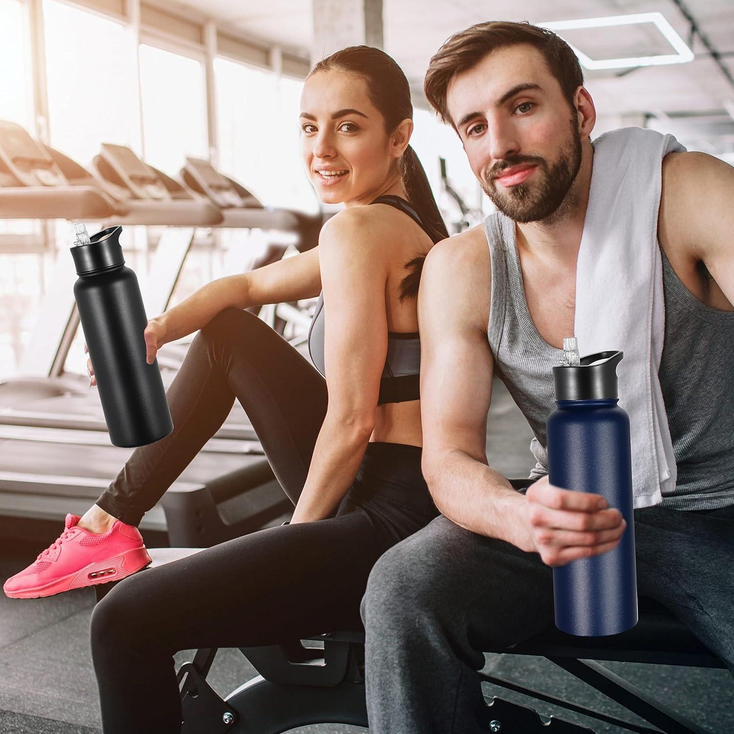 Botella de Agua Aislada VEGOND 1.18L 4 Piezas Doble Pared