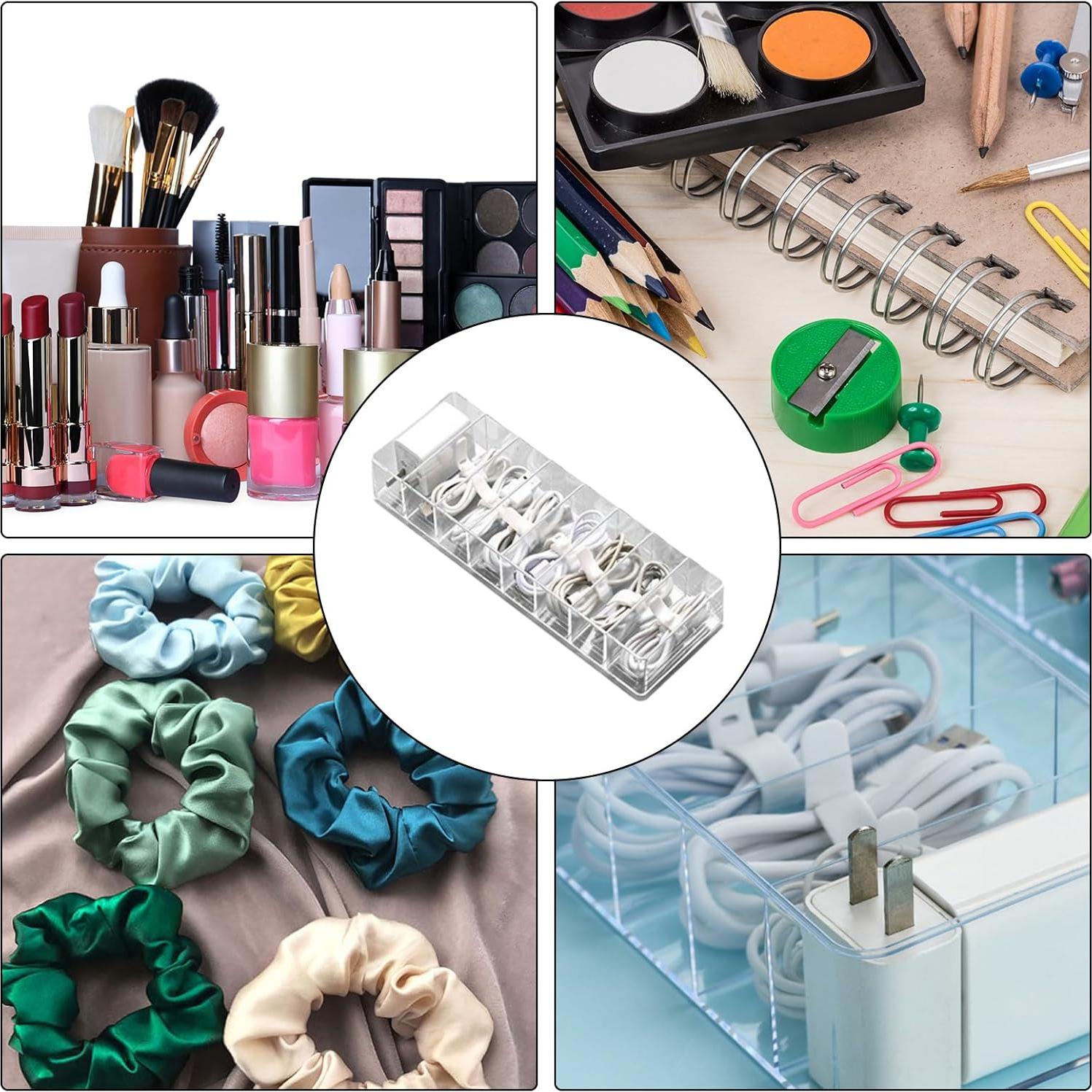 Caja organizadora de cables Hyuetrsa 4 piezas 26x10x6 cm