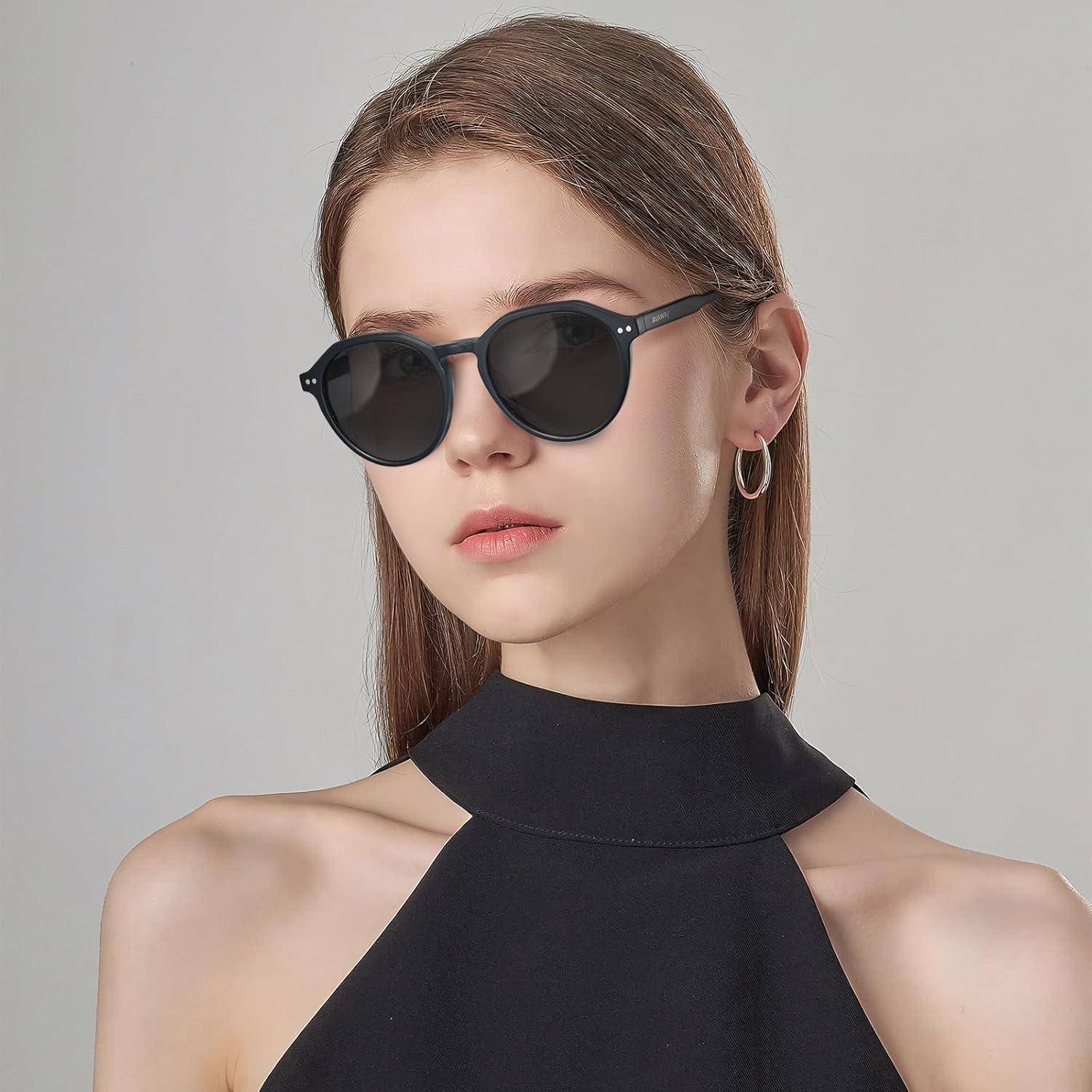 Gafas de sol polarizadas AVAWAY para mujer cara pequeña UV400