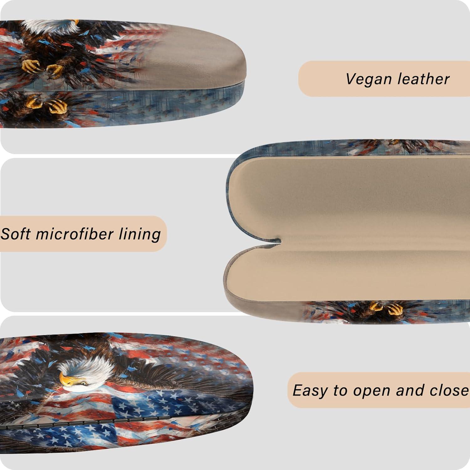 Estuche para Gafas Duro con Paño de Limpieza - Unisex