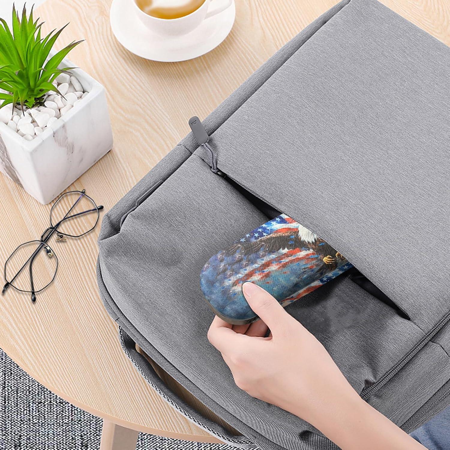 Estuche para Gafas Duro con Paño de Limpieza - Unisex