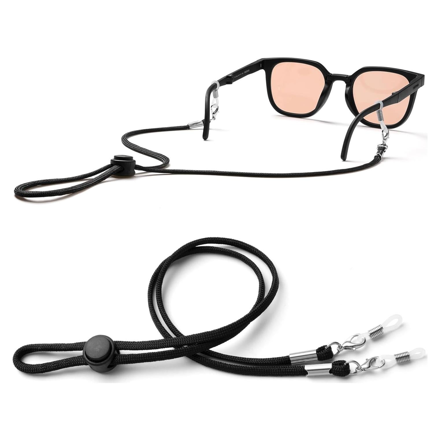 Correa para Gafas DUGRAFT - Ajustable y Segura - Negro