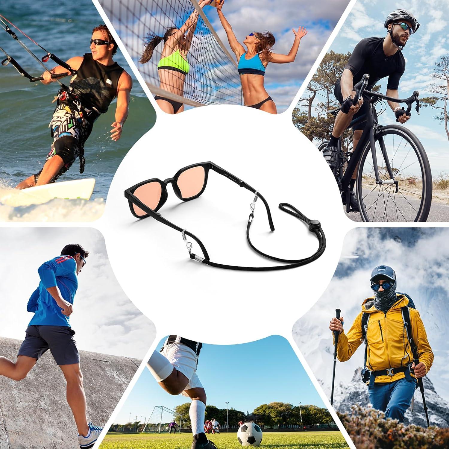 Correa para Gafas DUGRAFT - Ajustable y Segura - Negro