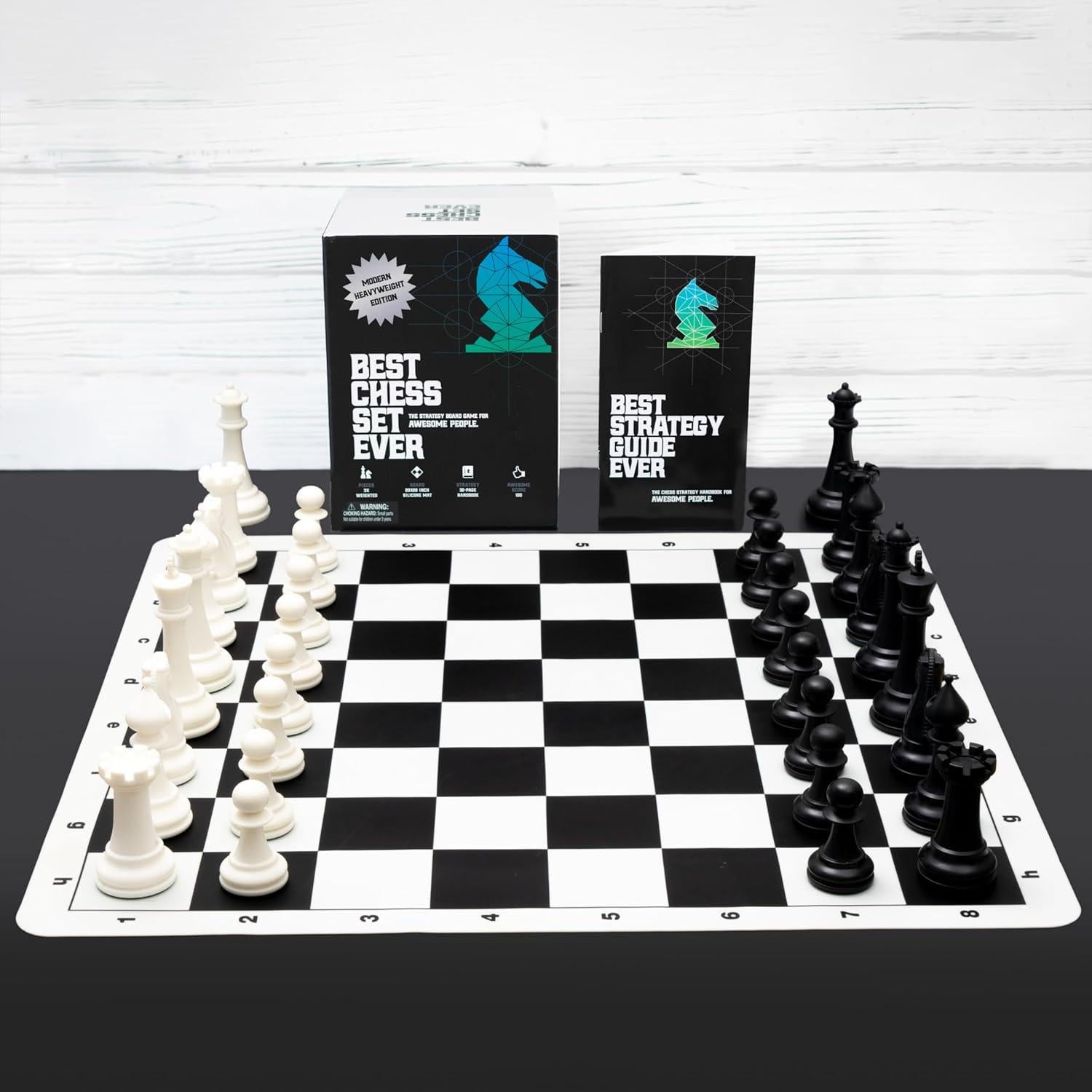 Juego de Ajedrez Profesional Chess Geeks 3X Piezas Pesadas
