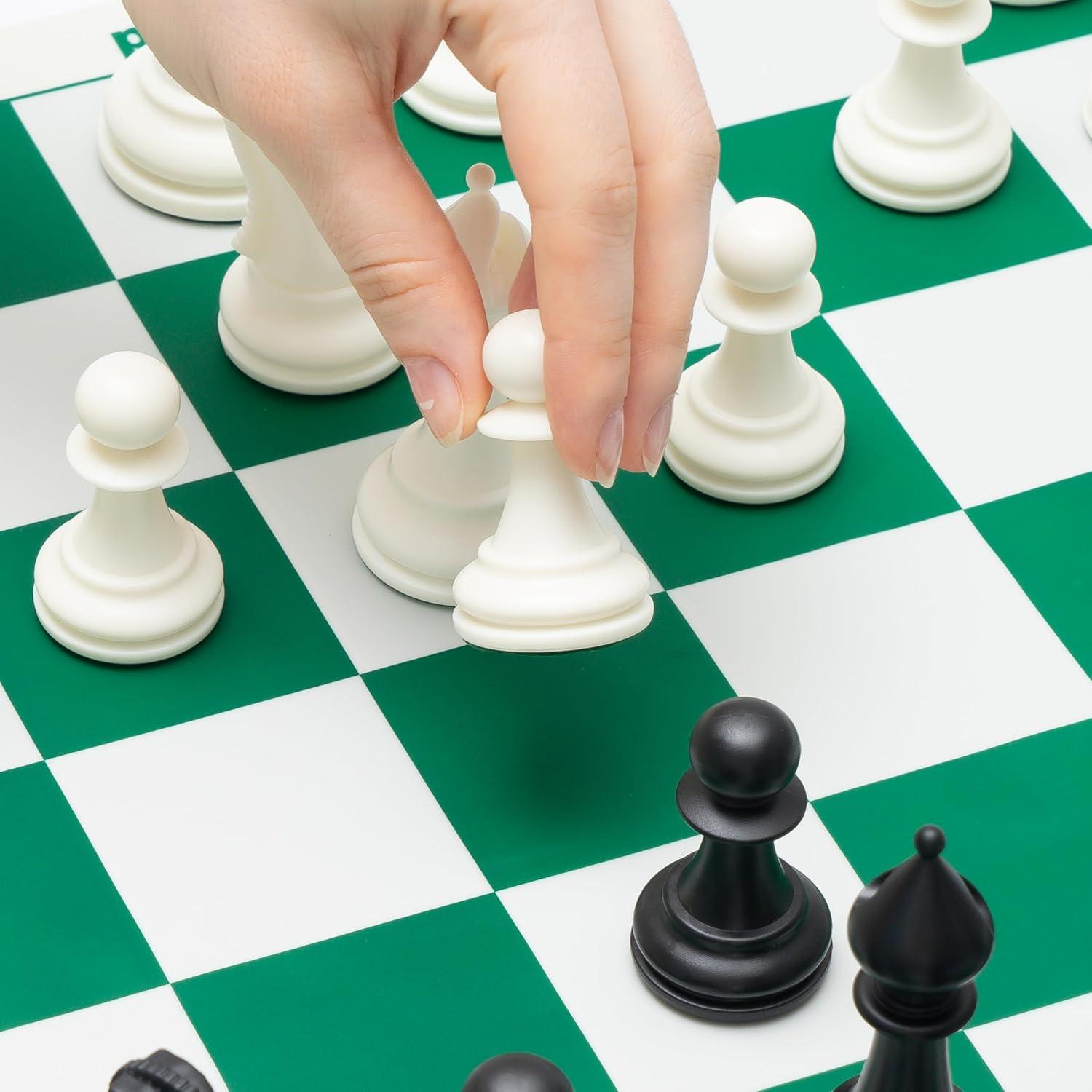 Juego de Ajedrez Profesional Chess Geeks 3X Piezas Pesadas