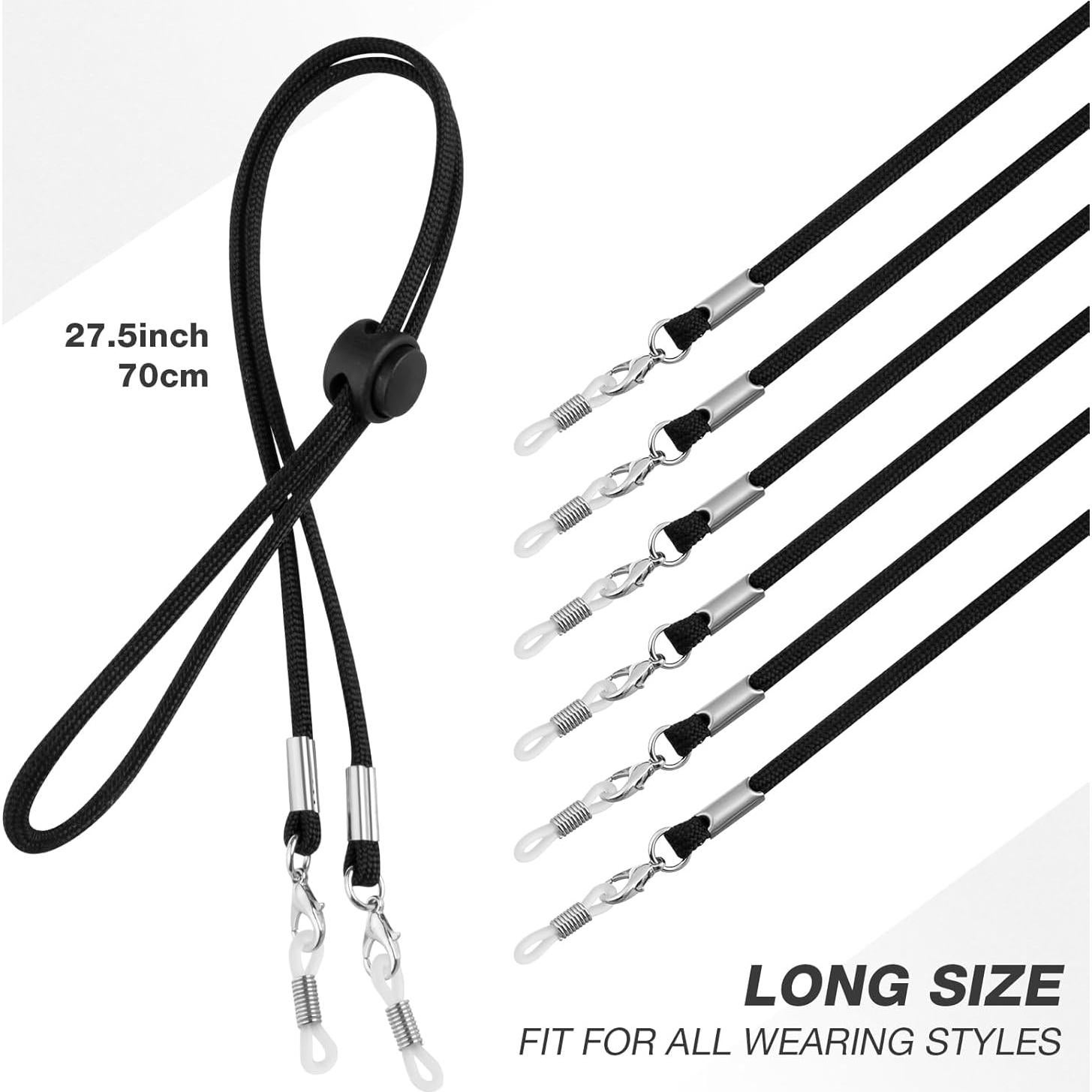 Correa para Gafas DUGRAFT Ajustable 75 cm Negra