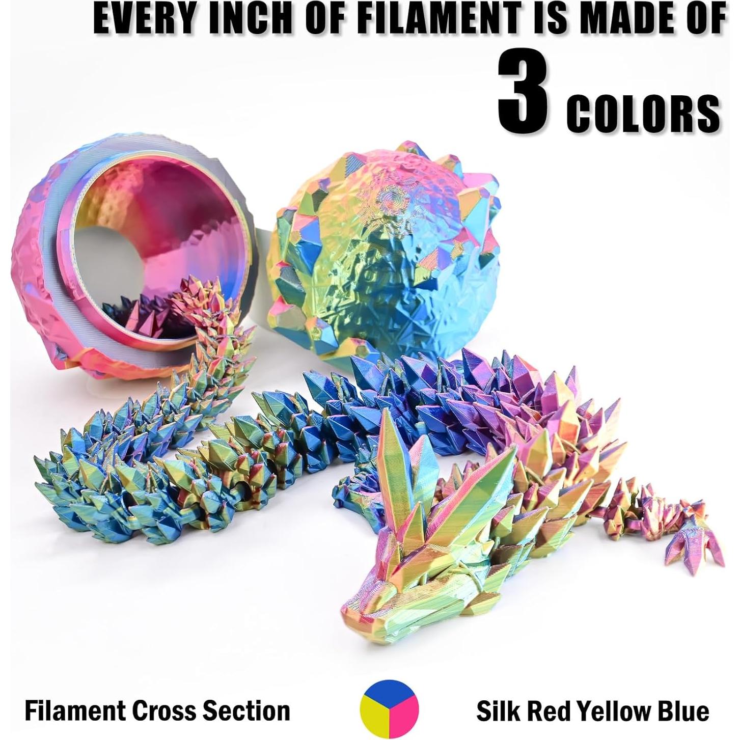 Filamento PLA 1.75mm OVV3D Tri-color Seda 1kg