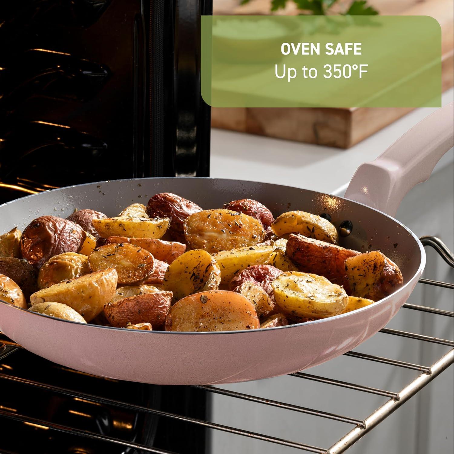 Juego de Utensilios de Cocina T-fal 12 Piezas Cerámica Gris