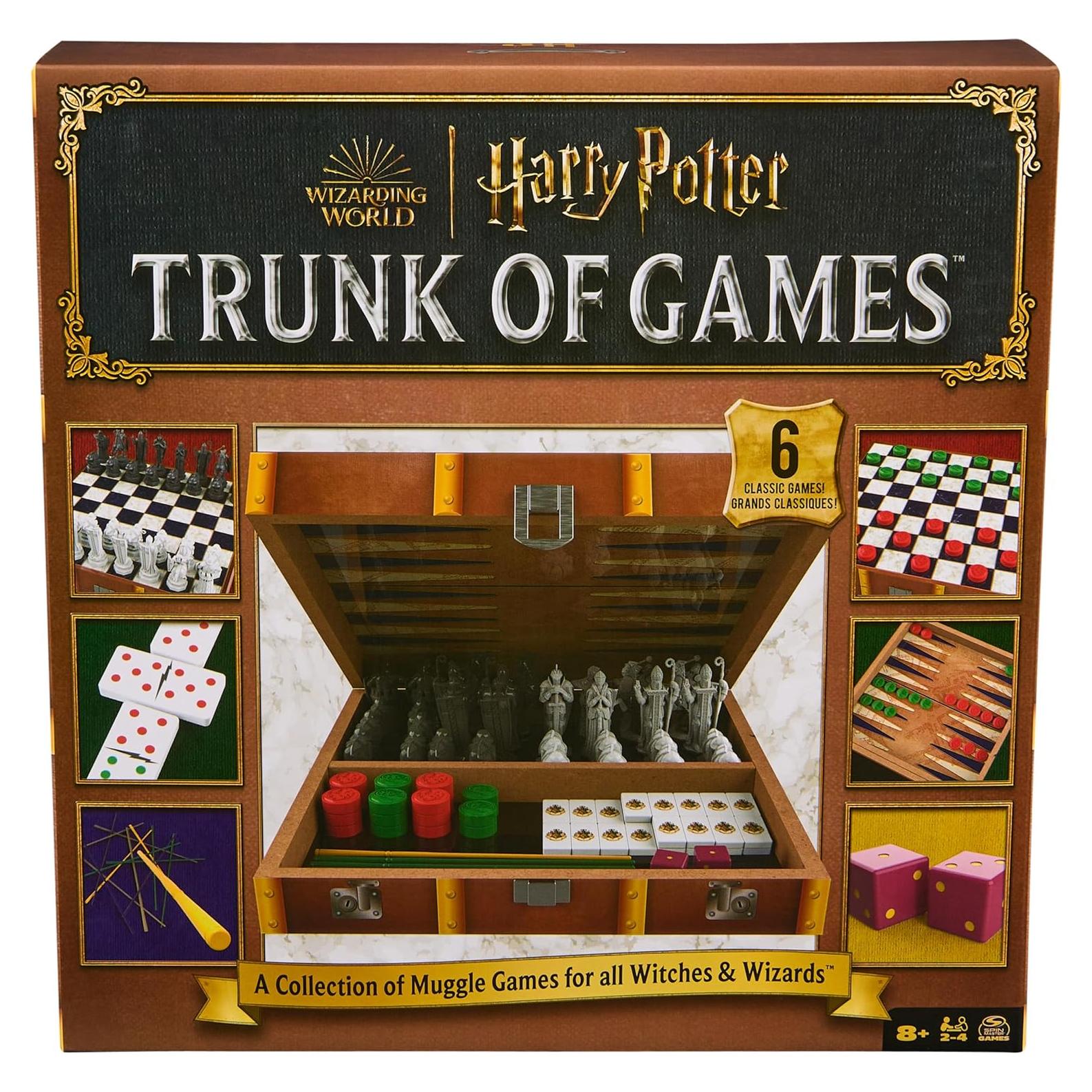 Cofre de Juegos 6-en-1 Harry Potter Spin Master Madera