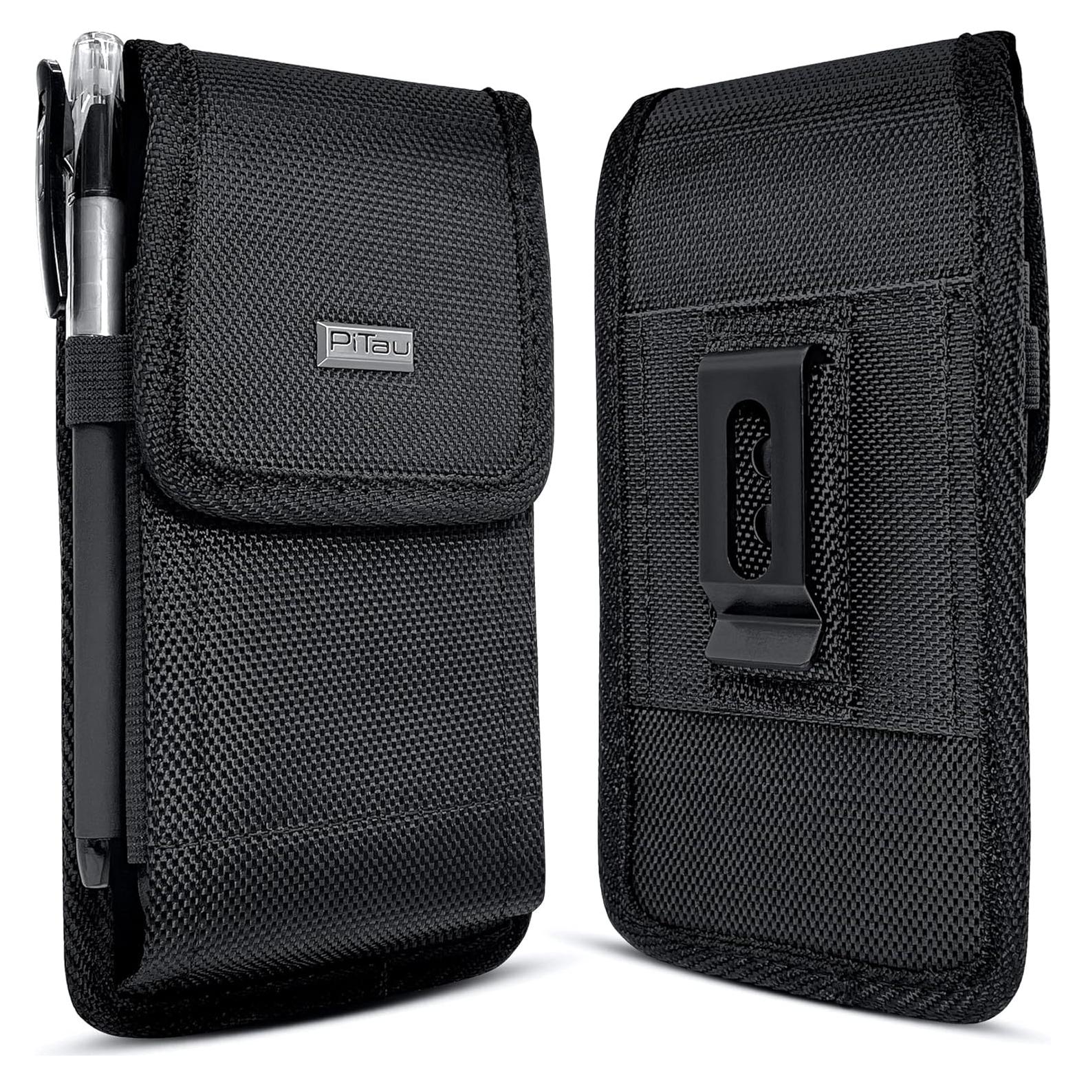 Funda PiTau para iPhone 16/15/14/13/12/11 y Galaxy S24 Negra