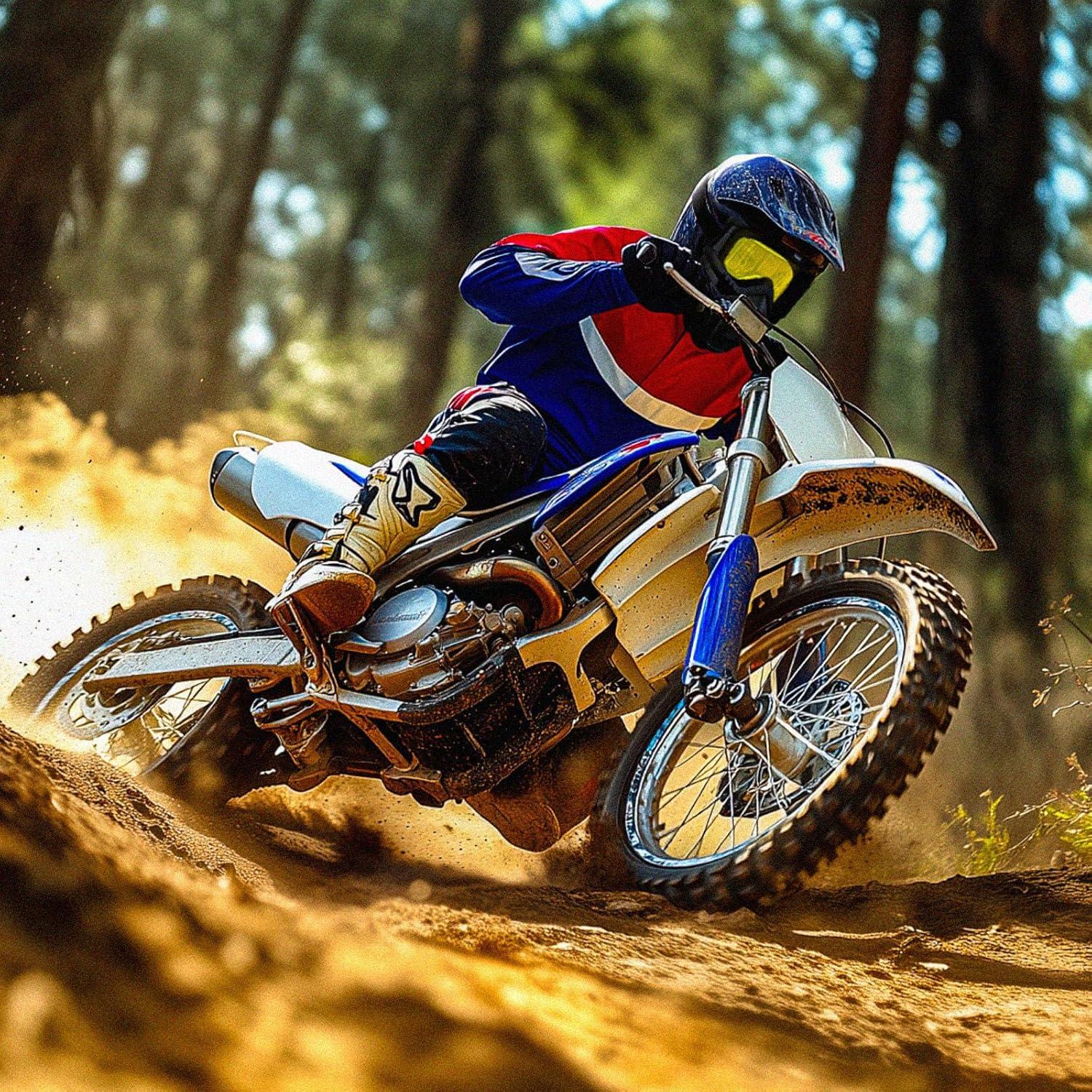 Gafas de motocross DREAMIZER con máscara facial removible