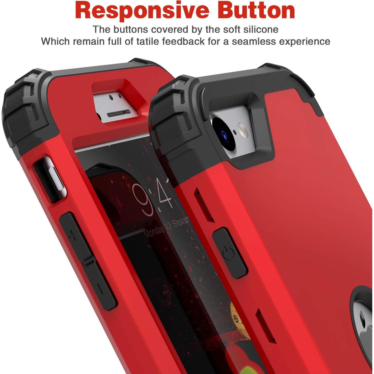 Funda IDweel para iPhone SE 2020/2022 con Protector