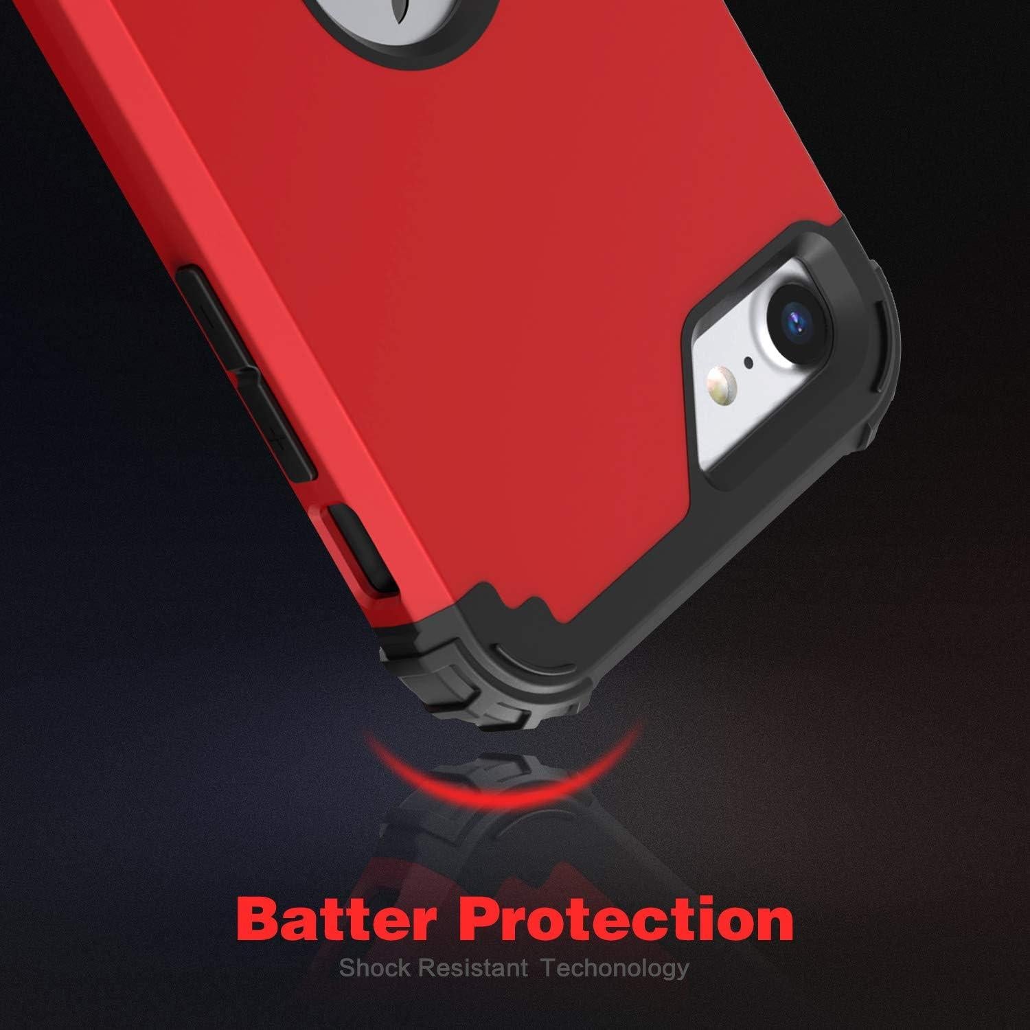 Funda IDweel para iPhone SE 2020/2022 con Protector