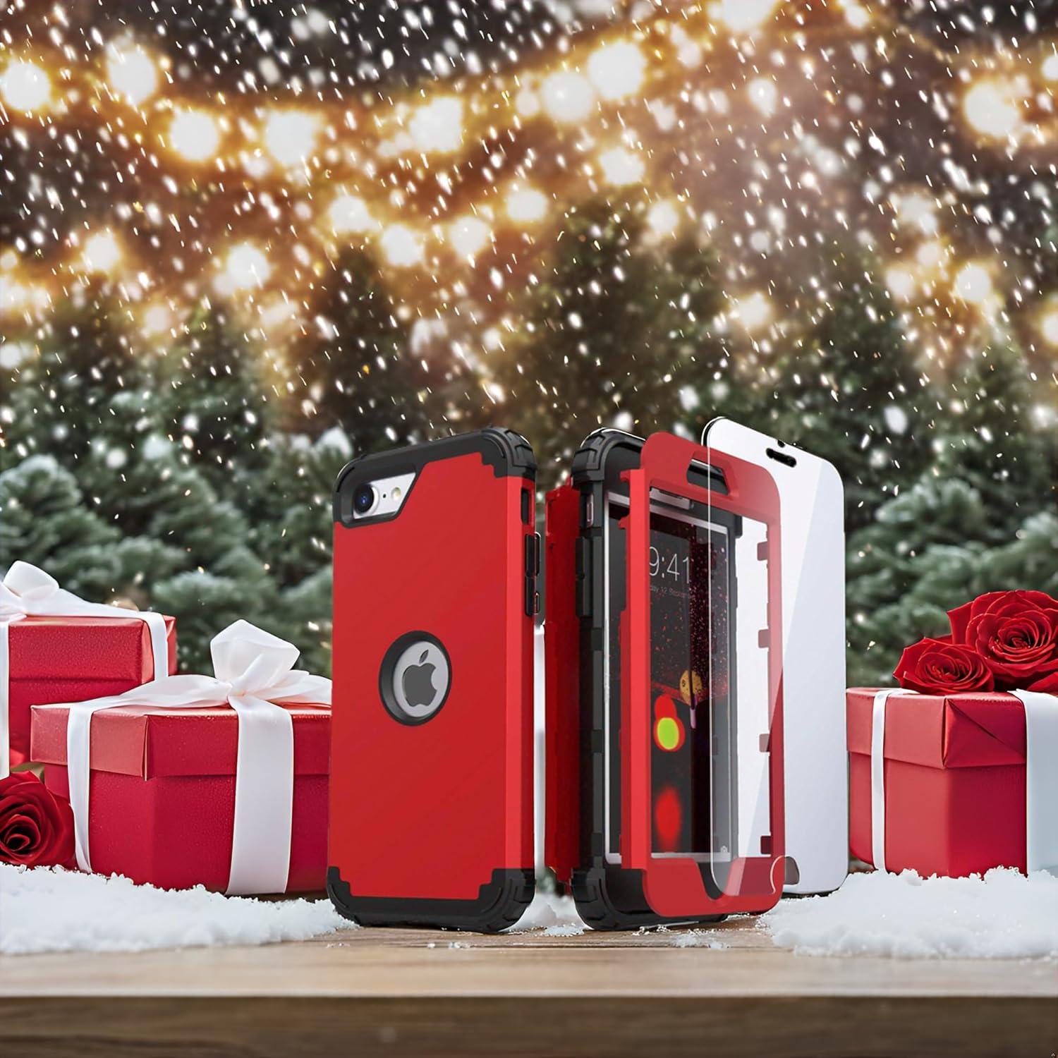 Funda IDweel para iPhone SE 2020/2022 con Protector