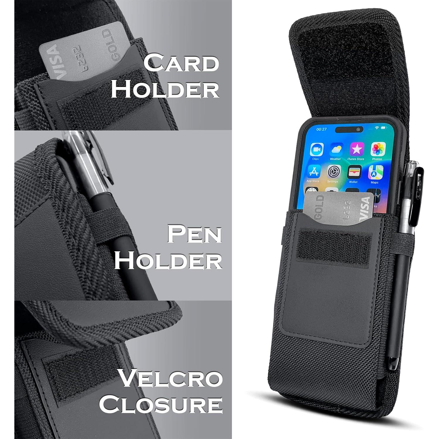 Funda de Cintura para iPhone y Samsung - Meilib - Nylon