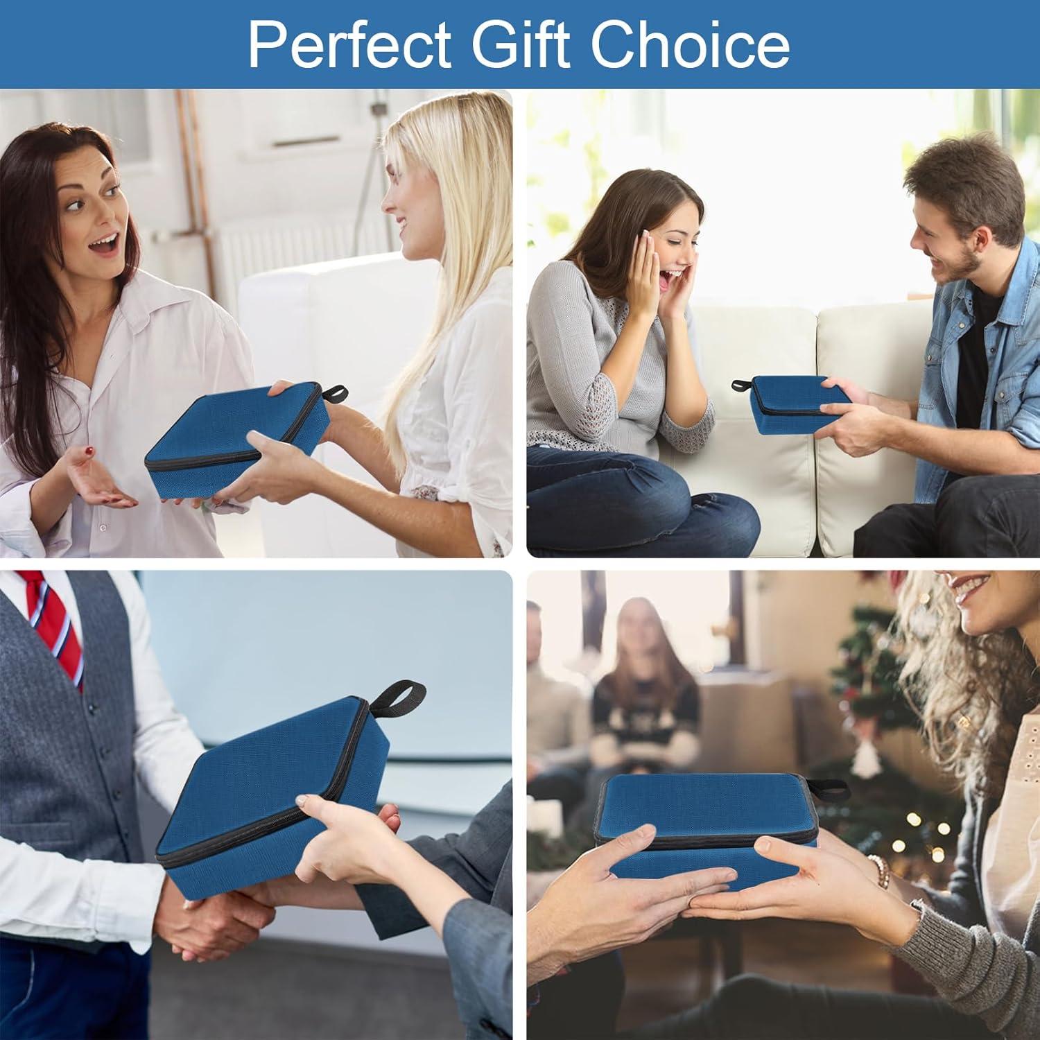 Estuche Organizador de Gafas de Sol Bukere, 4 Ranuras Ajustables