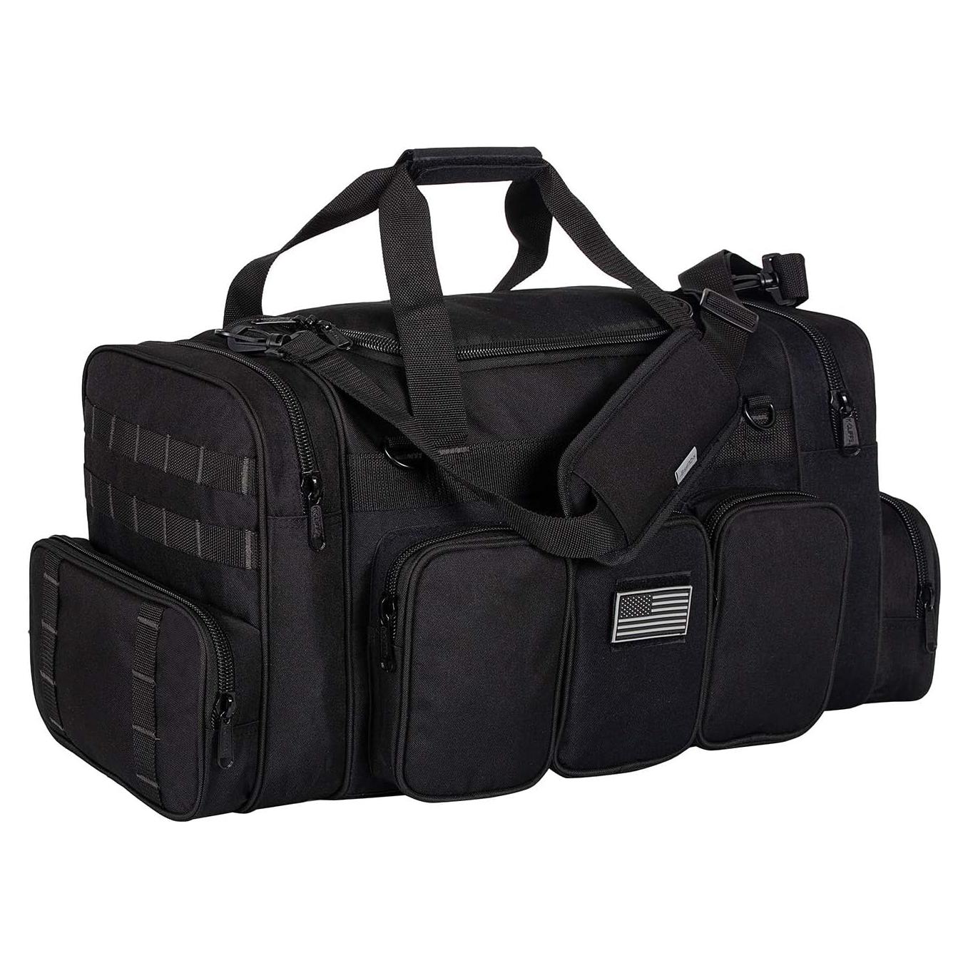 Bolsa de Duffel Táctica K-Cliffs 55.88cm Negra 22L