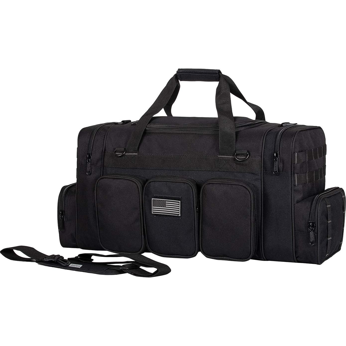 Bolsa de Duffel Táctica K-Cliffs 55.88cm Negra 22L