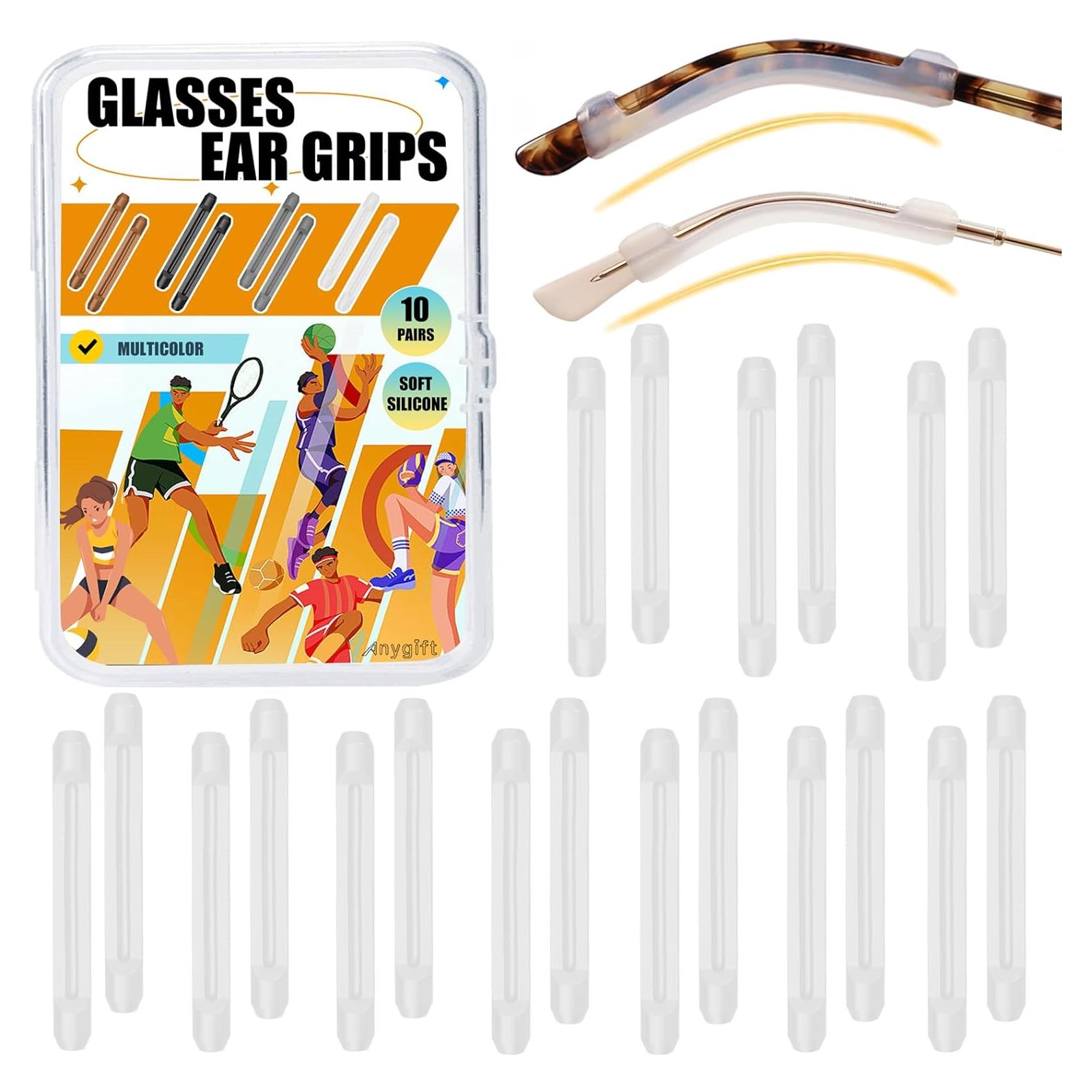 10 Pares Sujetadores Gafas Silicona Antideslizante ANYGIFT