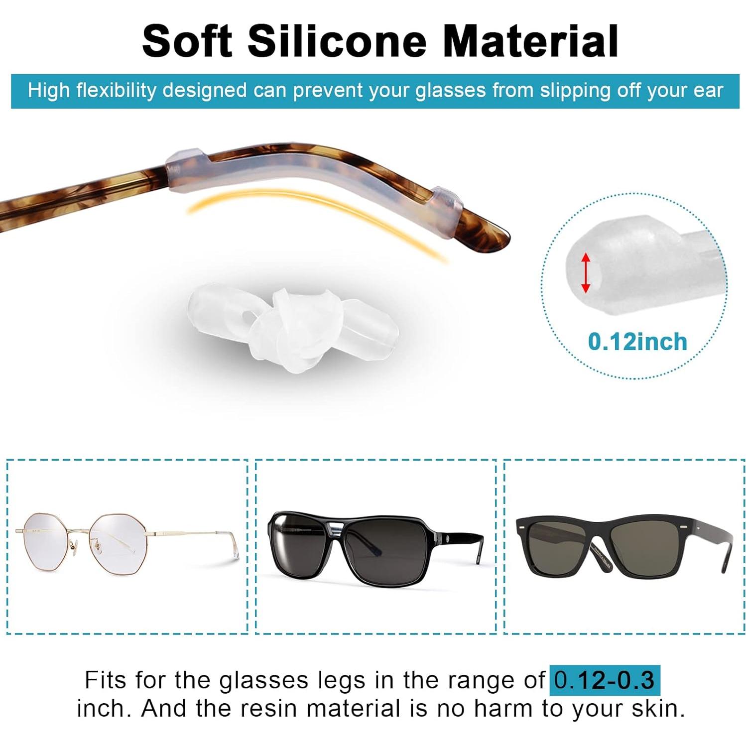 10 Pares Sujetadores Gafas Silicona Antideslizante ANYGIFT