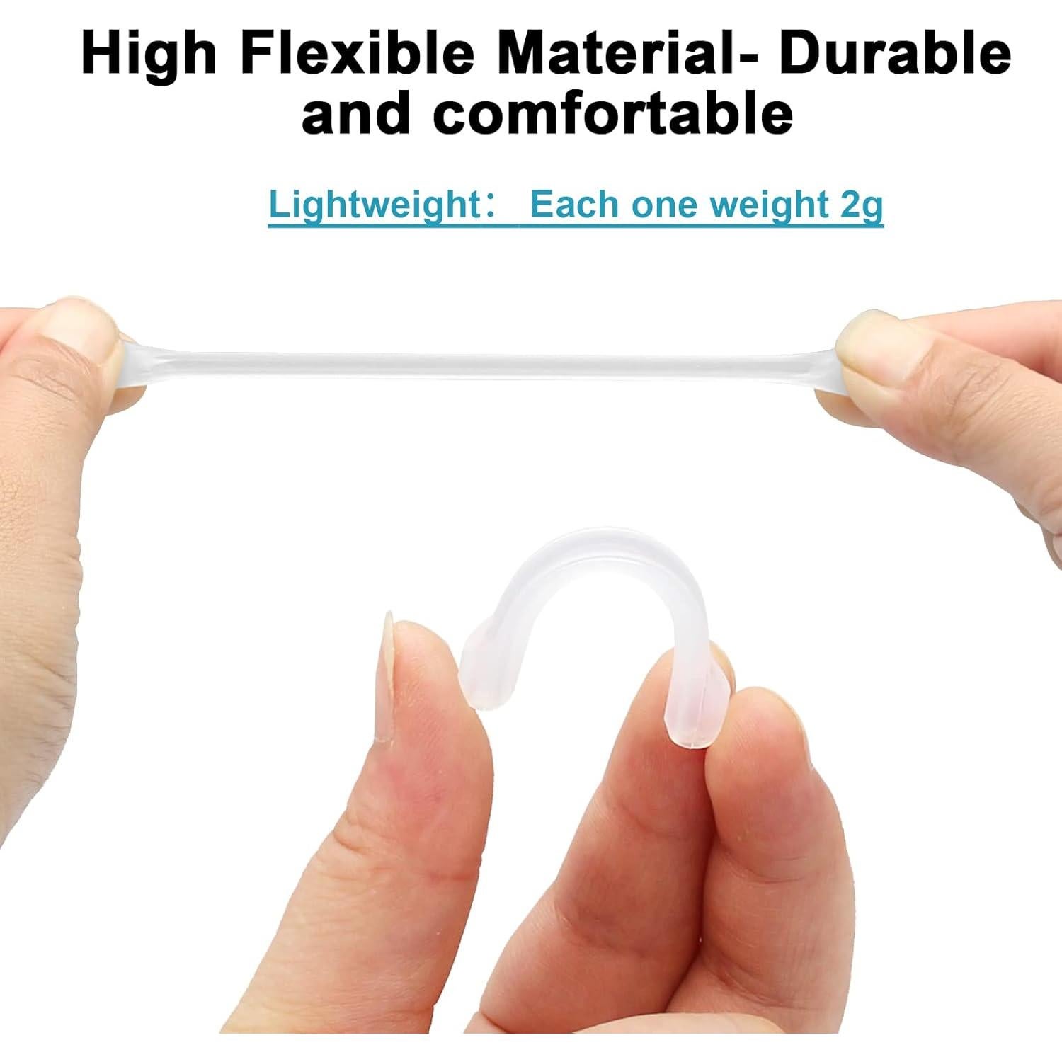 10 Pares Sujetadores Gafas Silicona Antideslizante ANYGIFT