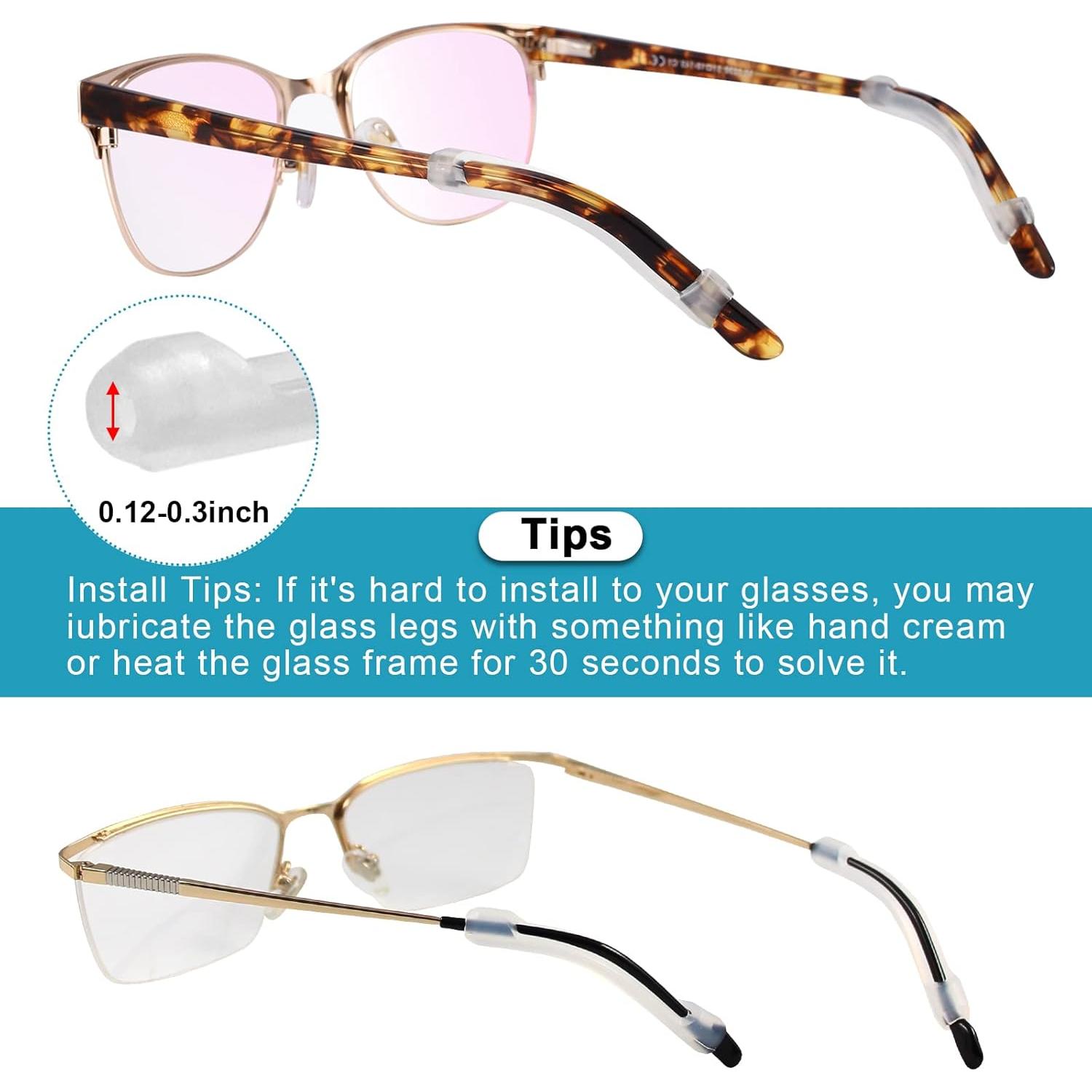 10 Pares Sujetadores Gafas Silicona Antideslizante ANYGIFT