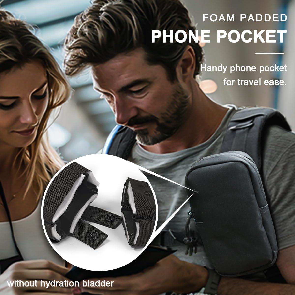 Mochila Táctica Militar Molle 40L Resistente para Camping