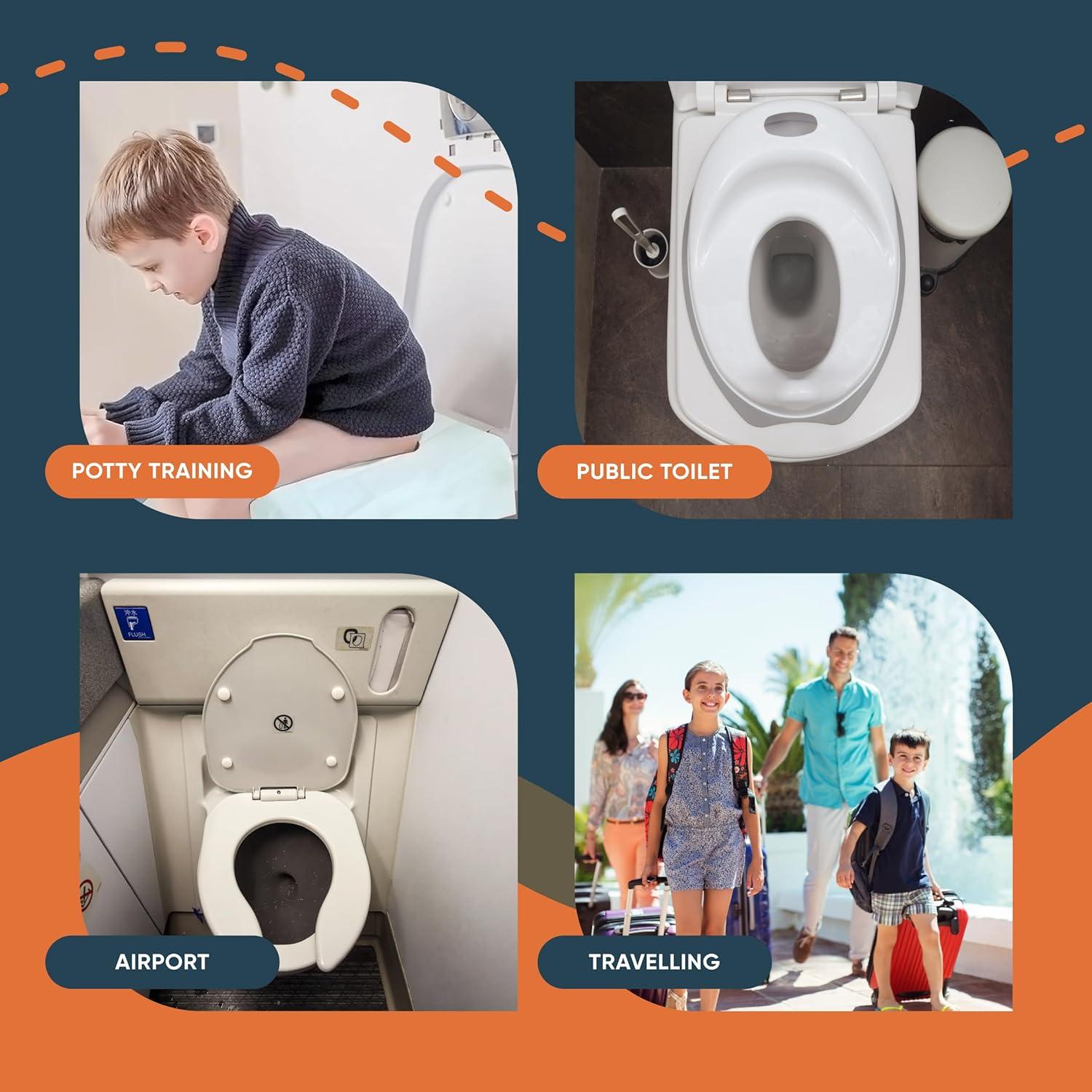 Pack de 50 Cubiertas de Asiento de Inodoro Biodegradables Hygeline